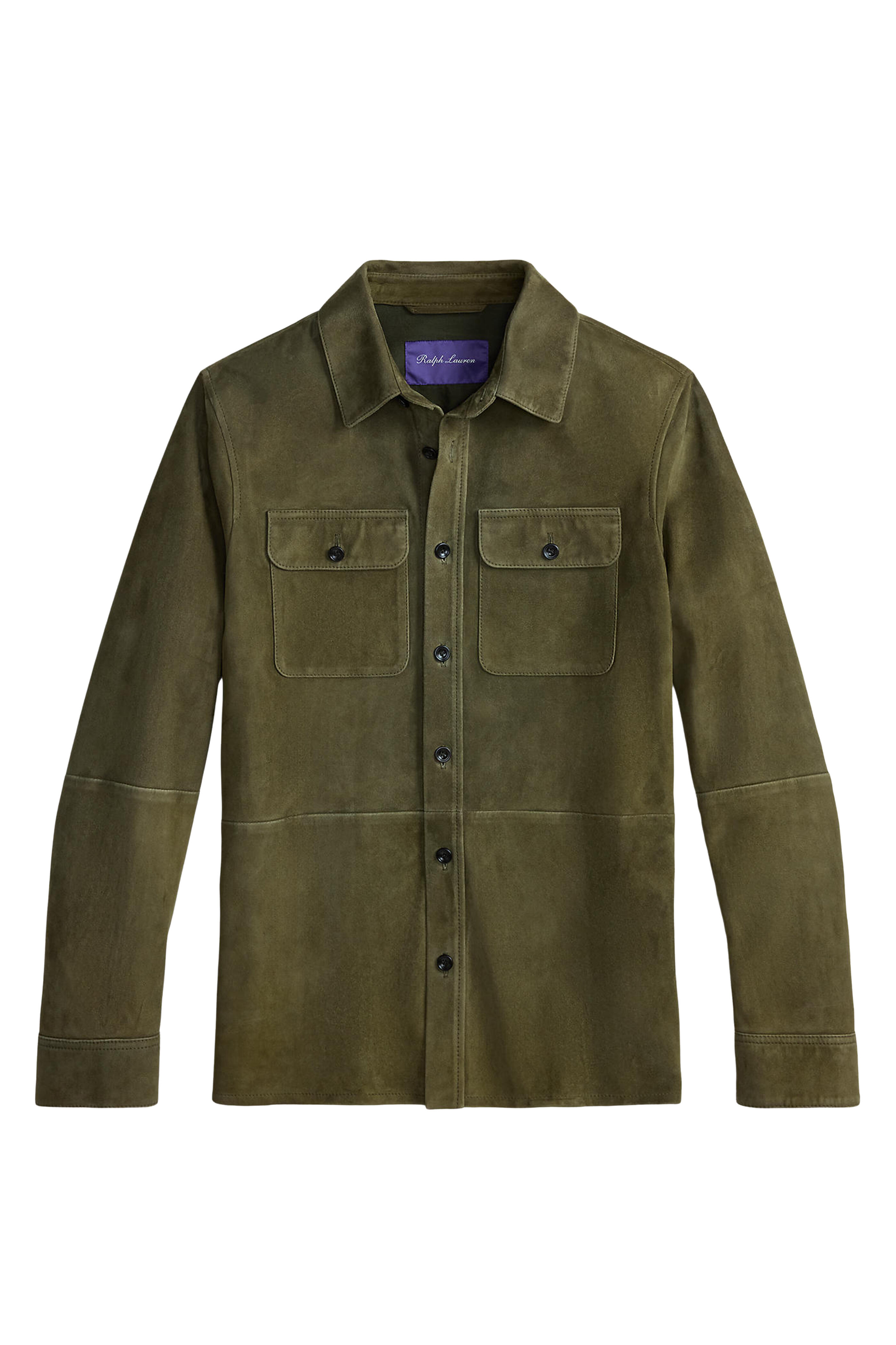 Ralph Lauren Purple Label - Black Suede Jacket