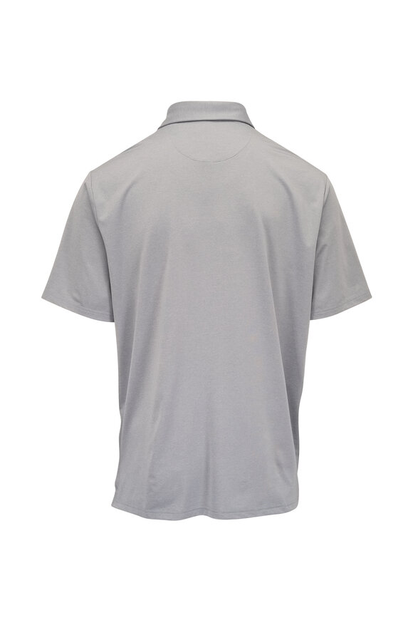 RLX Ralph Lauren Airflow Gray Jersey Polo - view 3