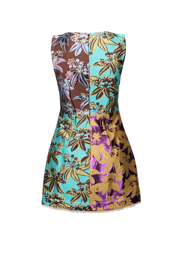Alémais Bodie Multicolor Jacquard Mini Dress - view 2