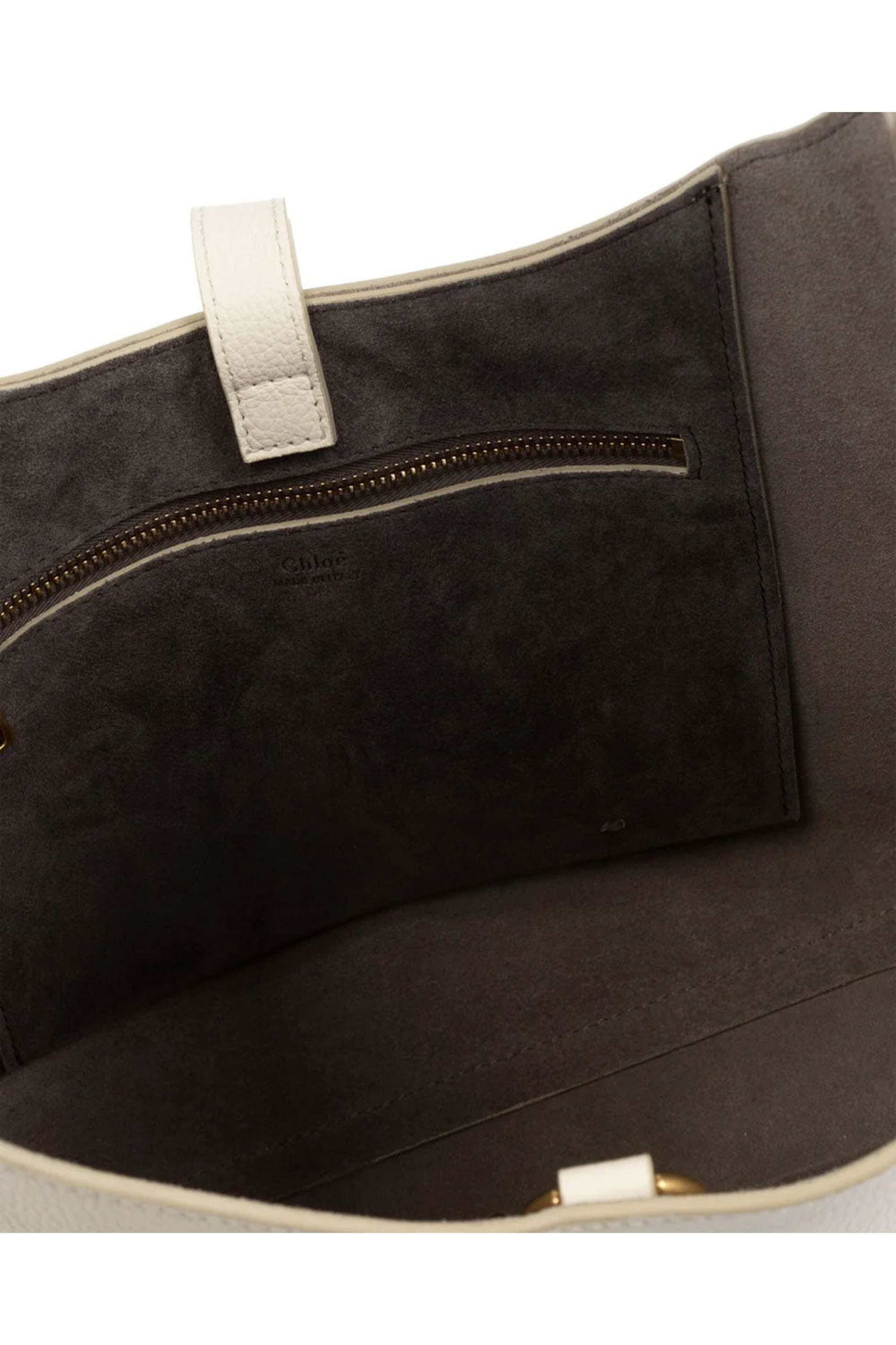 Chloé - Small Marcie Hobo Bag in Misty Ivory