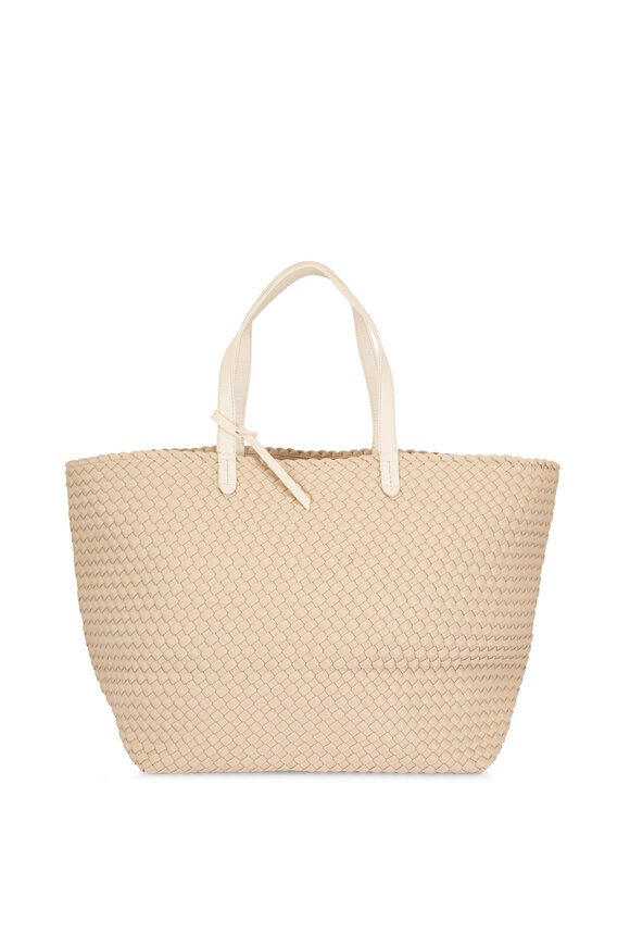Naghedi Large Jetsetter Ecru Tote - view 1