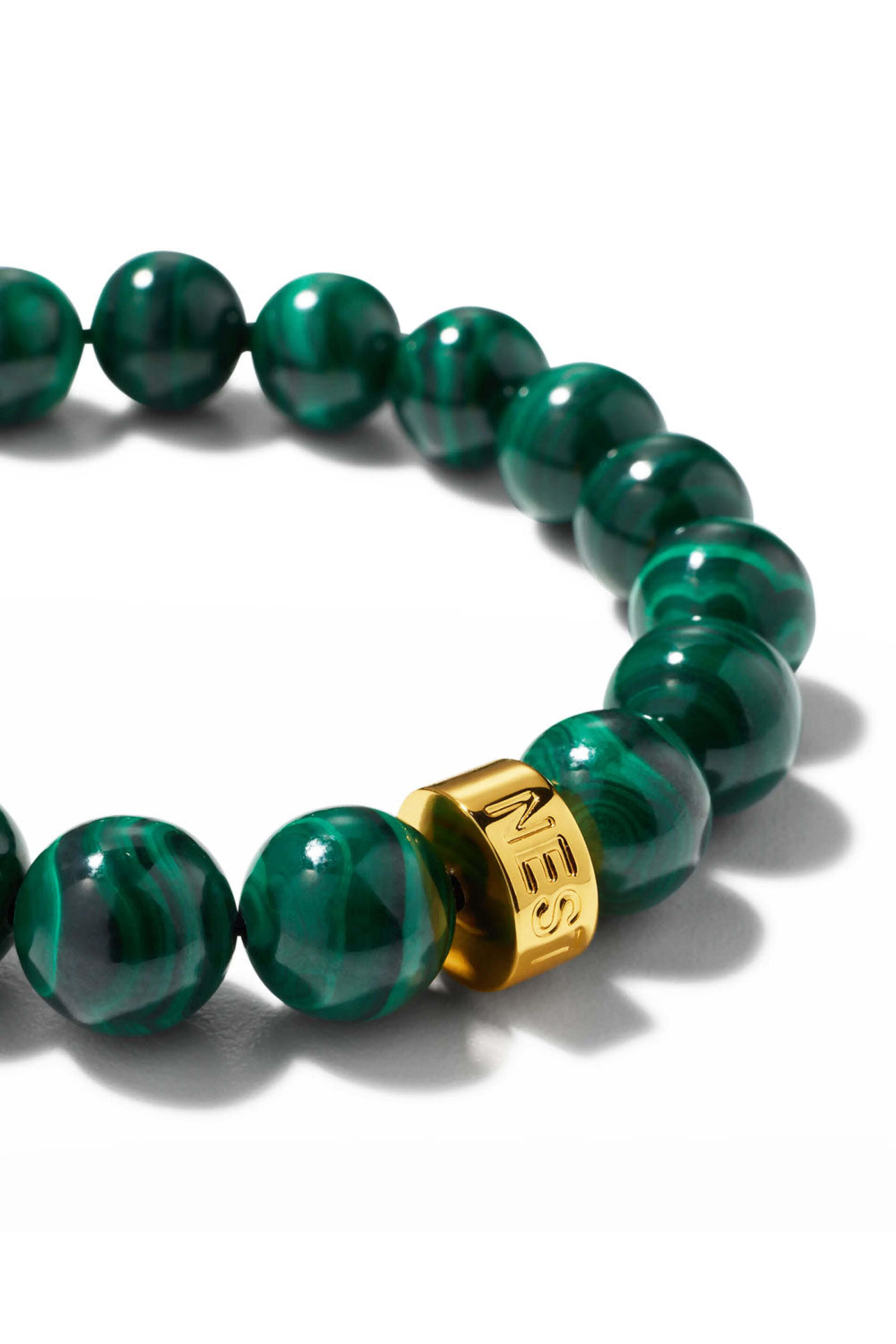 Nest Jewelry - Malachite Stretch Bracelet