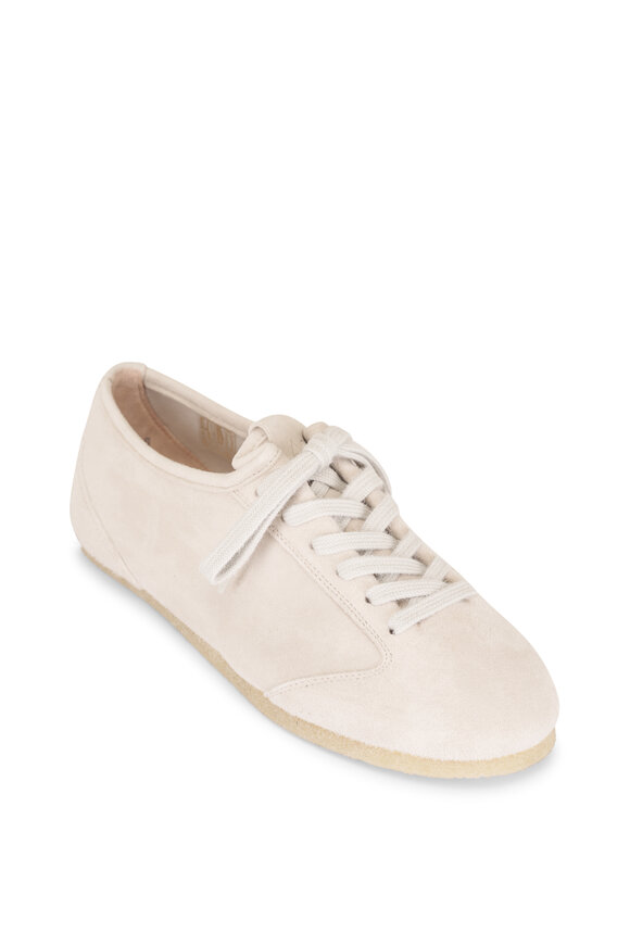 AGL Hoola Hoop White Suede Lace Up Sneaker - view 1