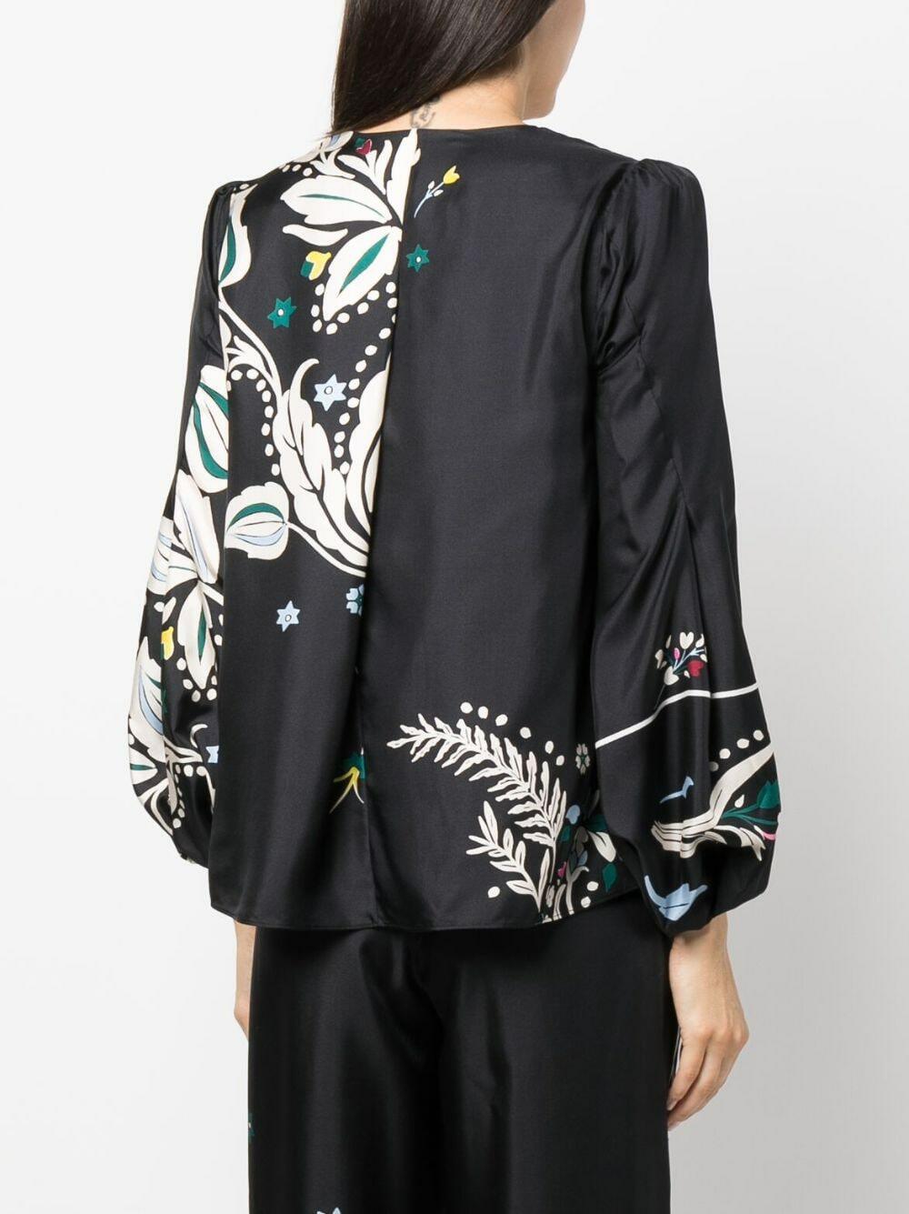 muguet ミュゲ frill sailor collar blouson VICHY LOVE blouse | Dorothee Schumacher