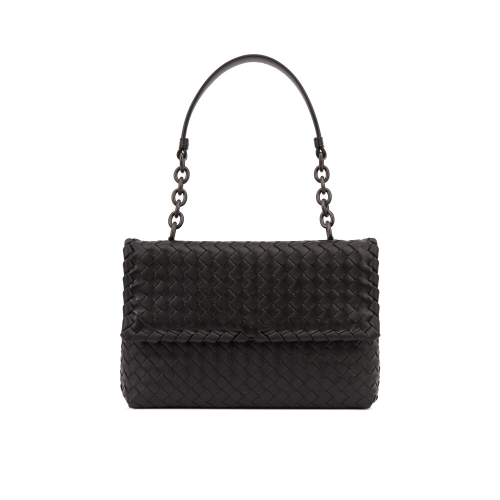 Bottega Veneta Black Olimpia Short Handle Bag – Dina C's Fab and