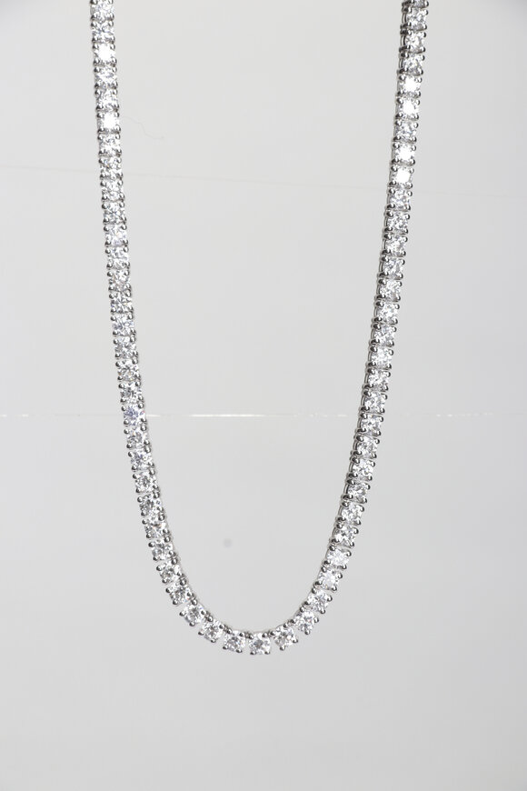 Louis Newman Diamond Tennis Necklace