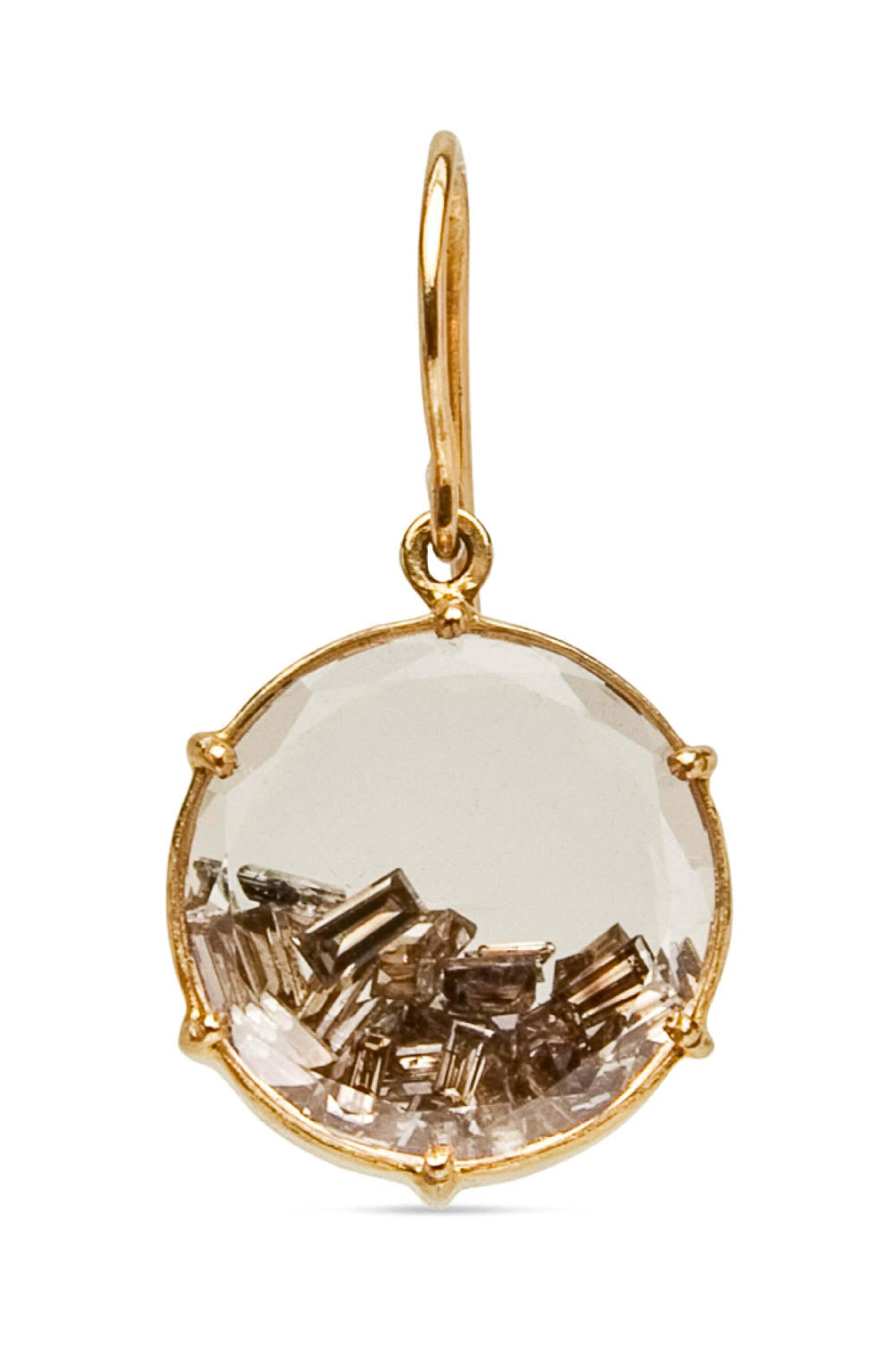 Hannah Ferguson - 18K Gold Shaker Earrings