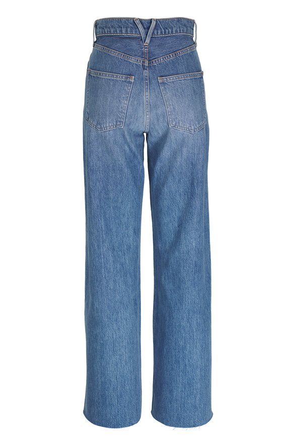 Veronica Beard - Taylor High Rise Wide Leg Jean 