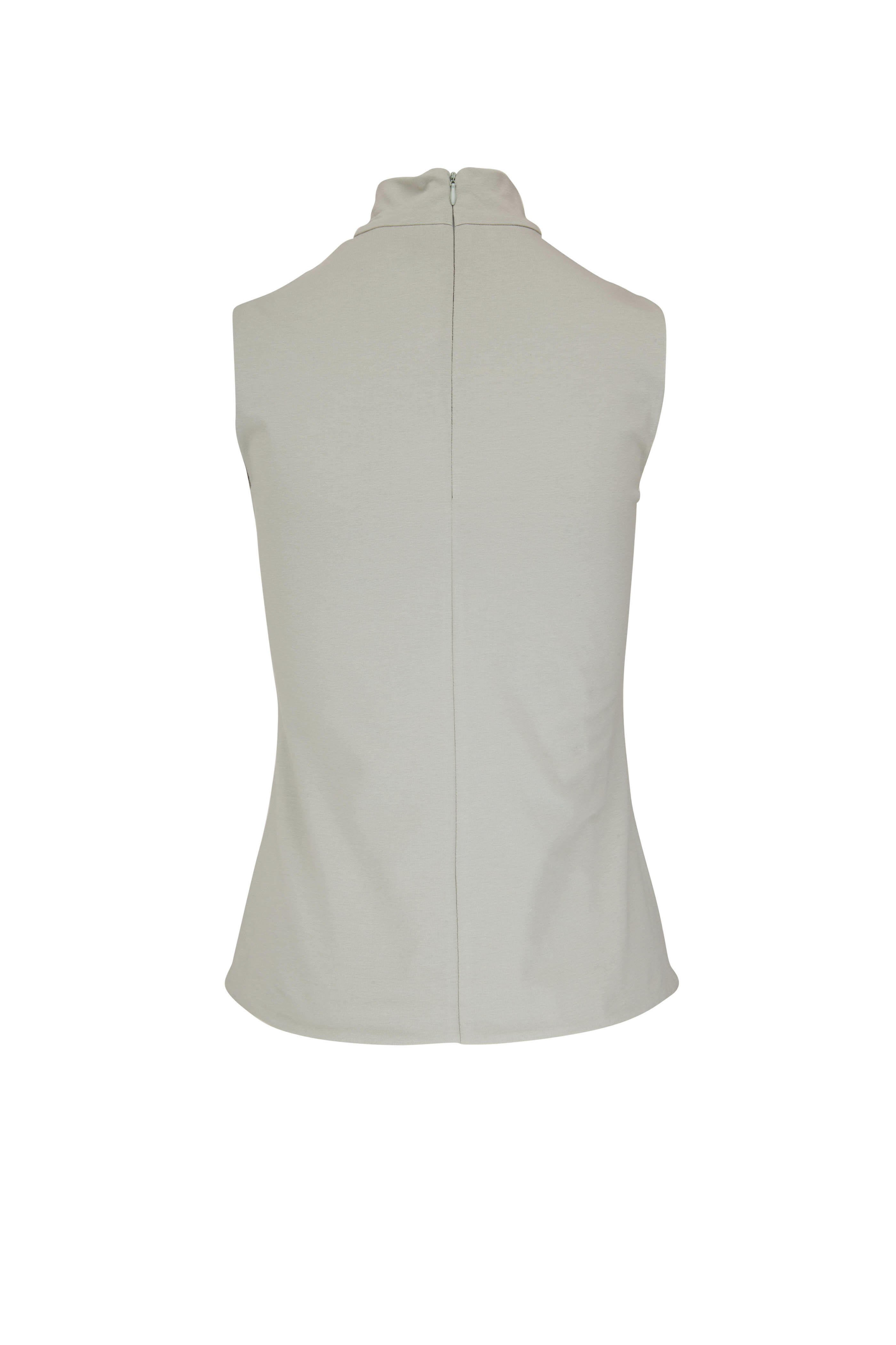 KZ_K Studio - La Reve Sage Slash Neck Top | Mitchell Stores