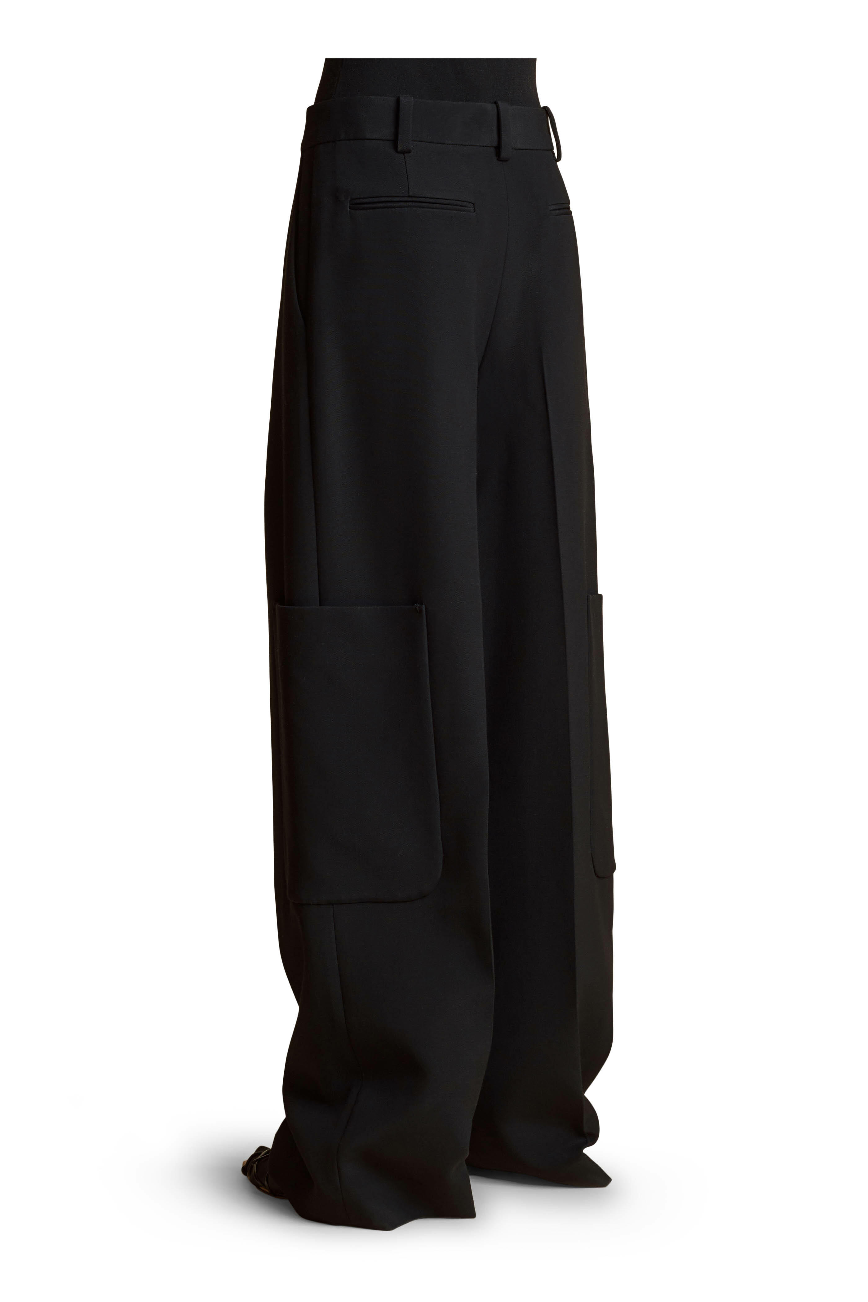 Khaite - Caiton Black Pant | Mitchell Stores