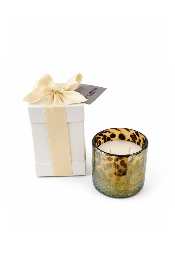 B'S Knees Warm Vanilla Brown Tortoise Two Wick Candle - view 1