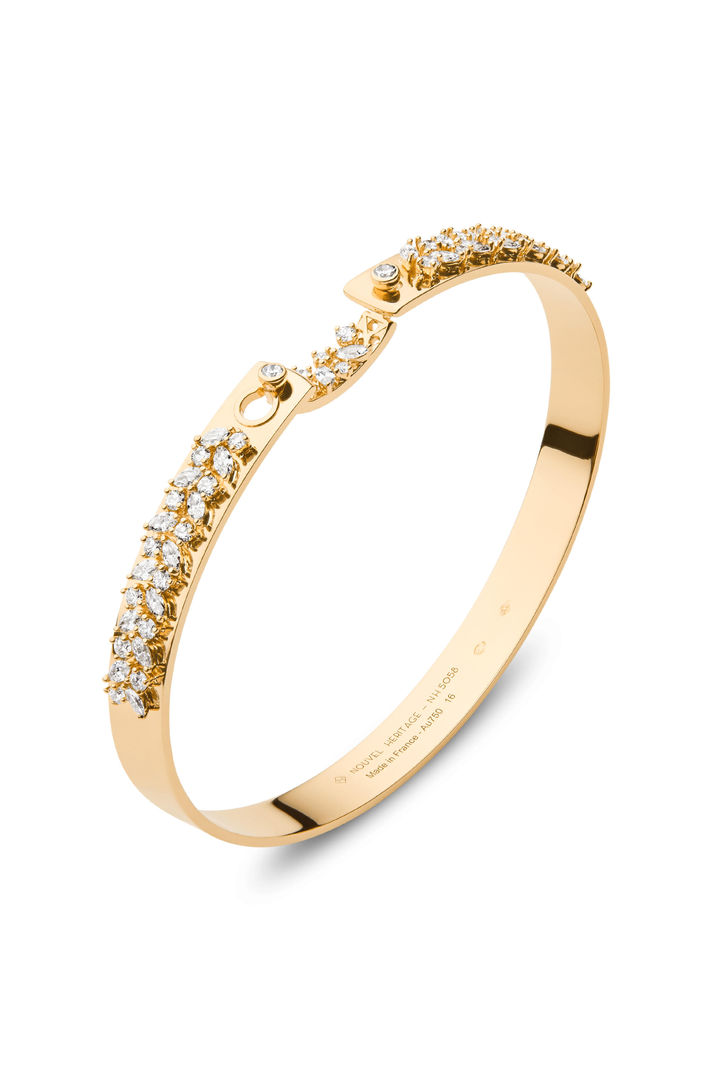 メンズ CTHY HERITAGE LAYERD DELTA BANGLE
