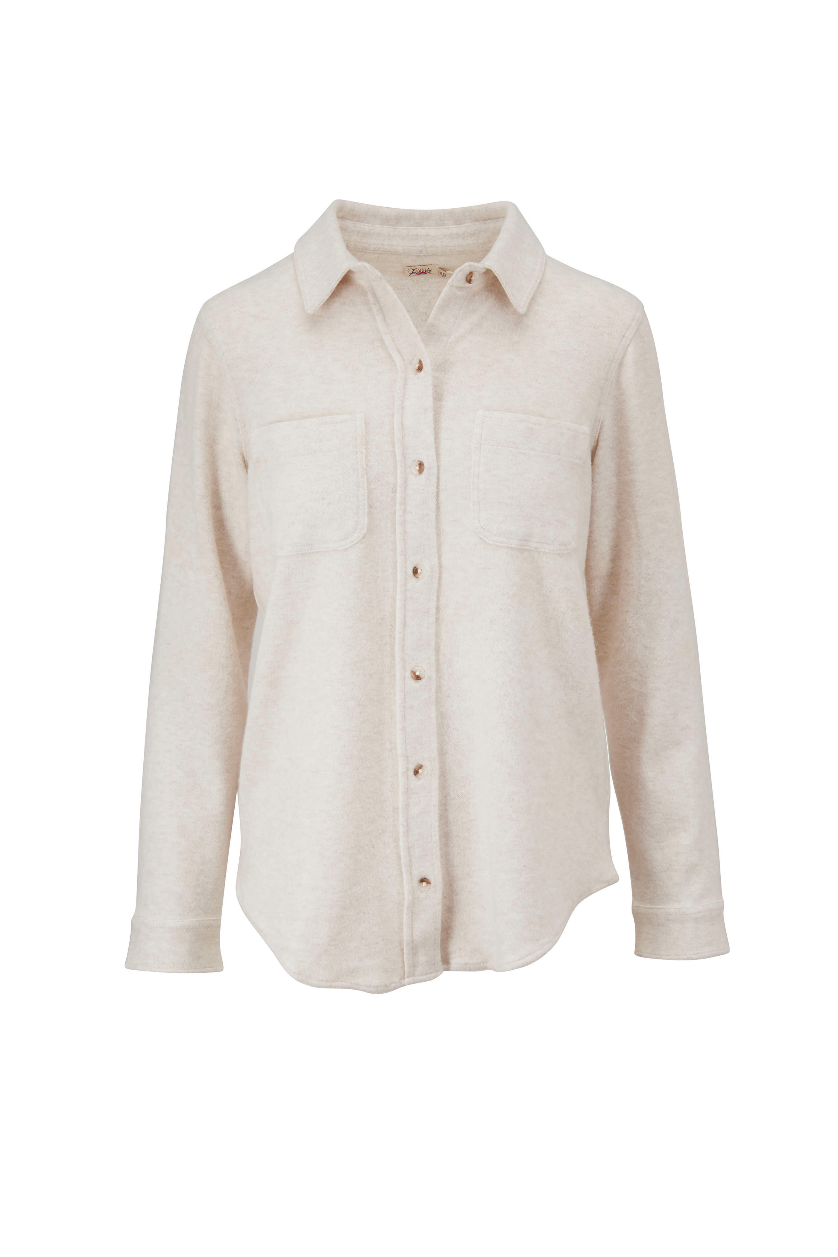 Faherty Brand - Legend Off White Button Down Sweater Shirt