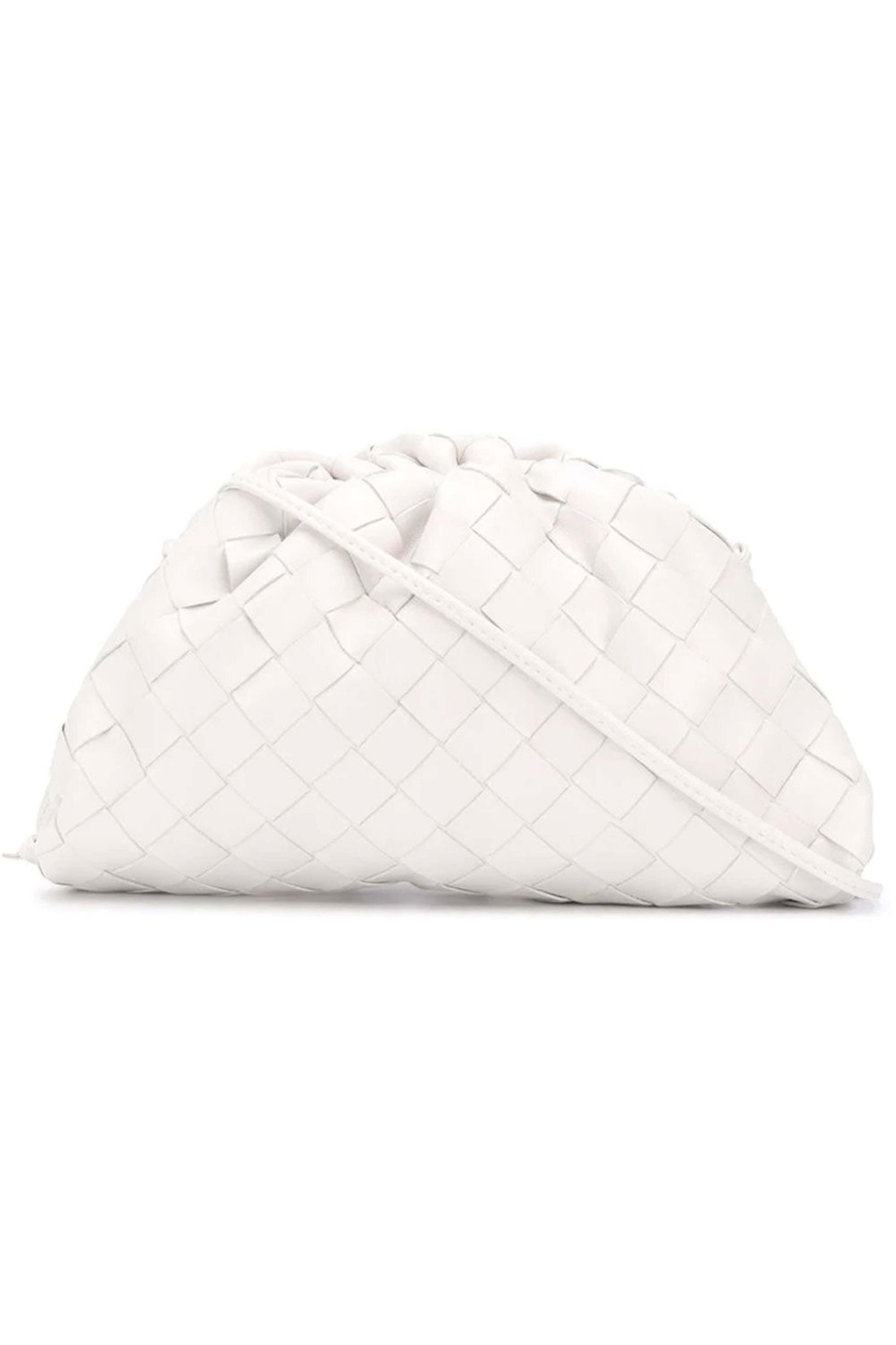 Bottega Veneta - Mini Pouch in Chalk