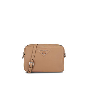 【関税&送料込】Prada Camel Leather Handbag 995_prada_beige_crossbody_bag_