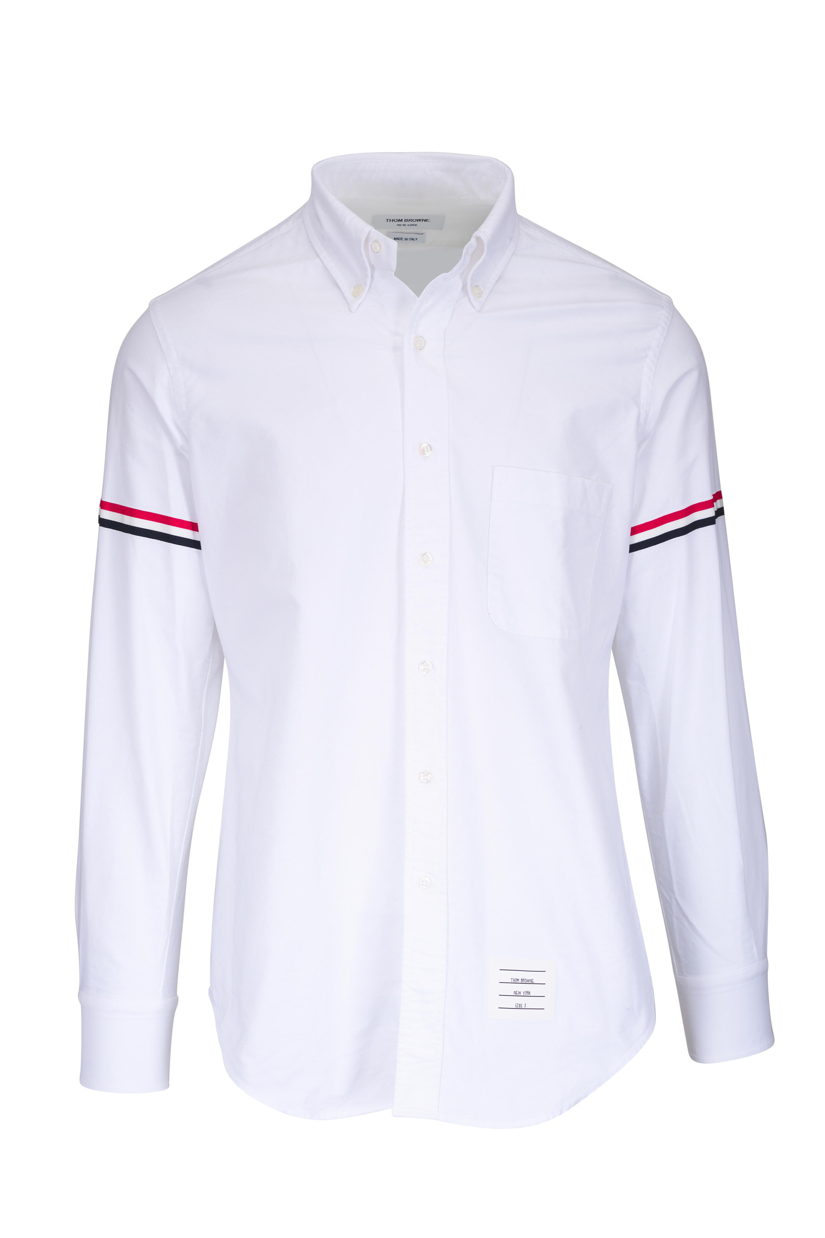 Thom Browne - Oxford White Armband Shirt | Mitchell Stores
