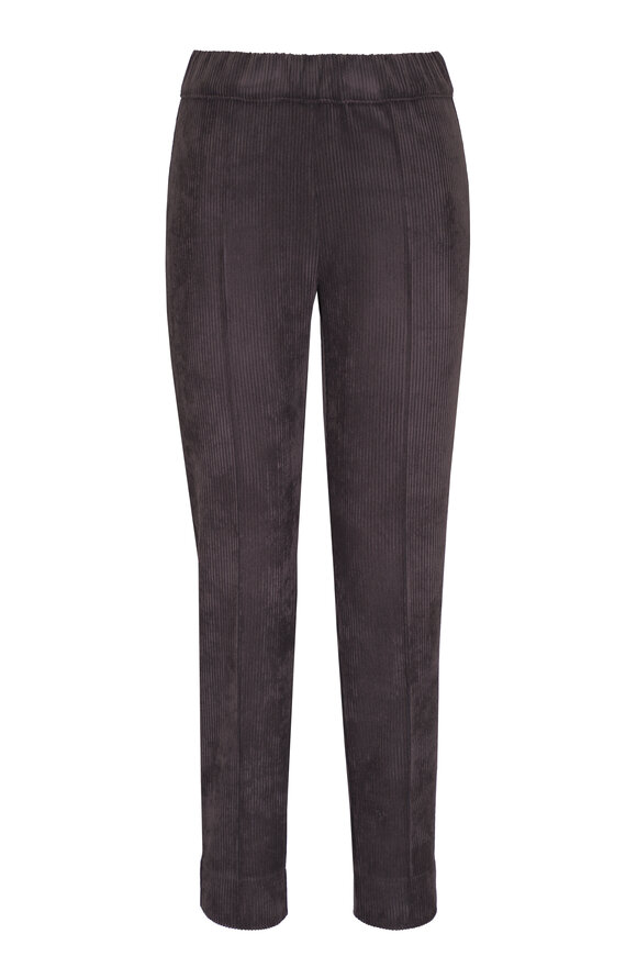 D.Exterior Brown Corduroy Pant
