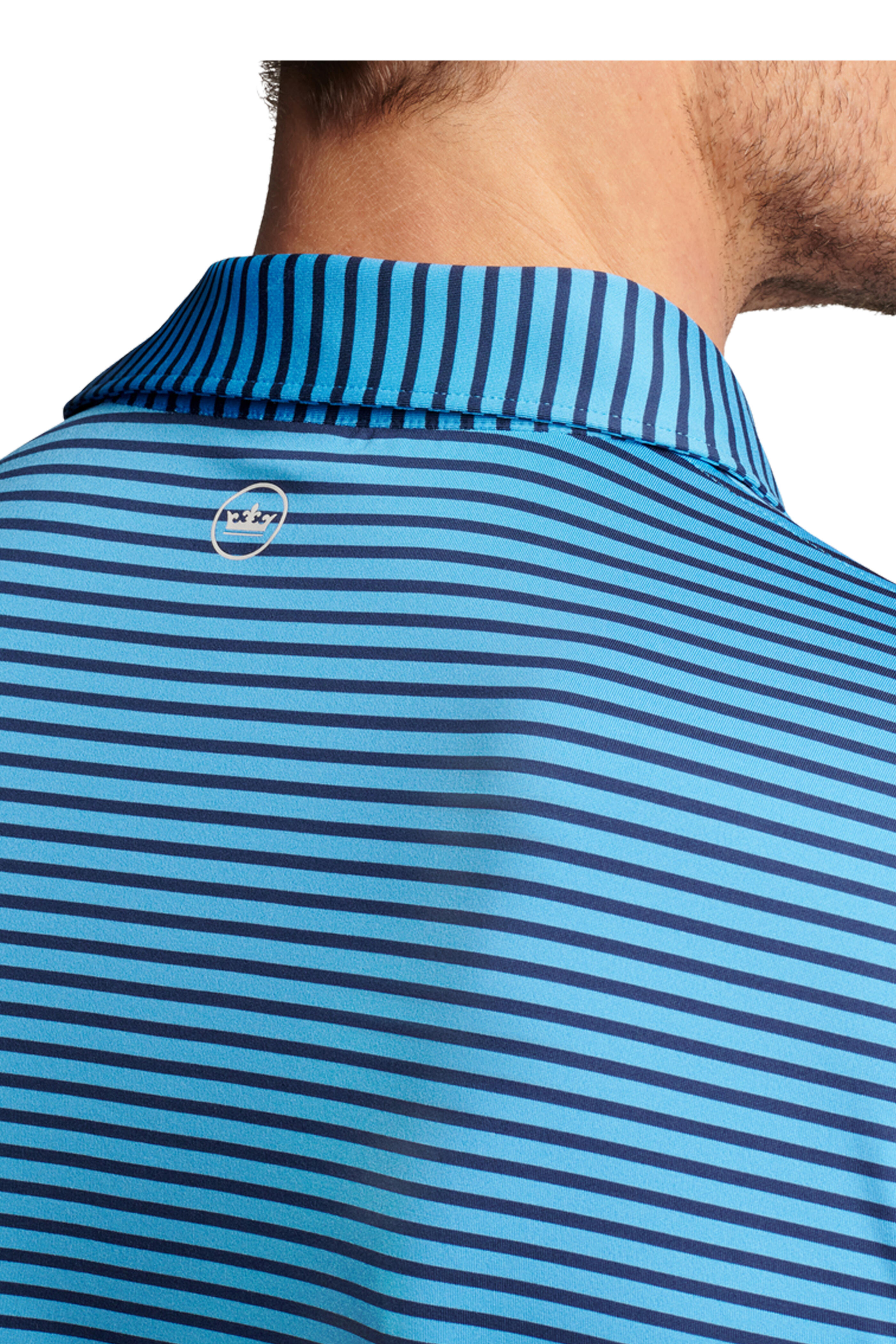 Peter Millar - Miles Marina Blue Performance Jersey Polo