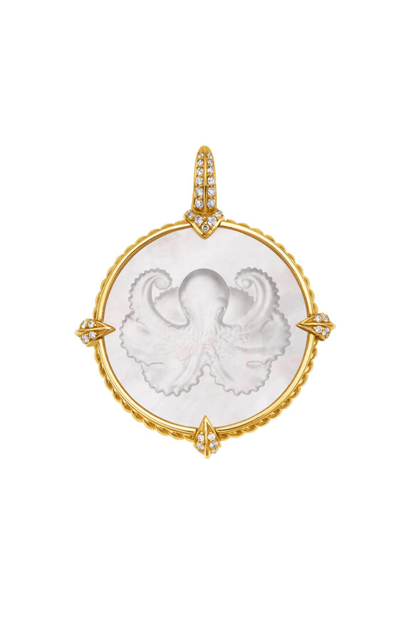 Paspaley Petite Guided by Stars Coin Charm - view 3