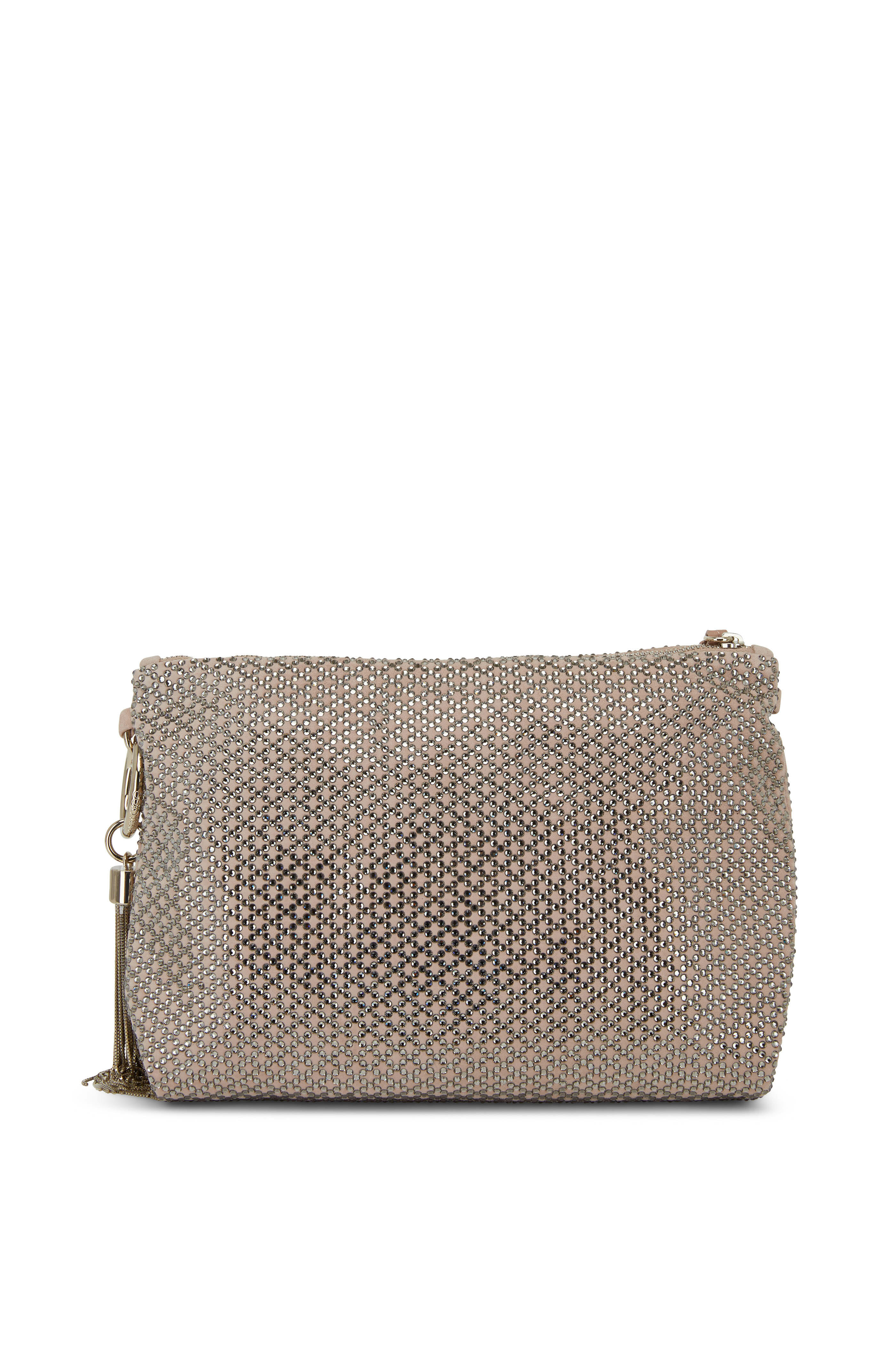 Jimmy Choo - Callie Ballet Pink Diamond Crystal Evening Bag
