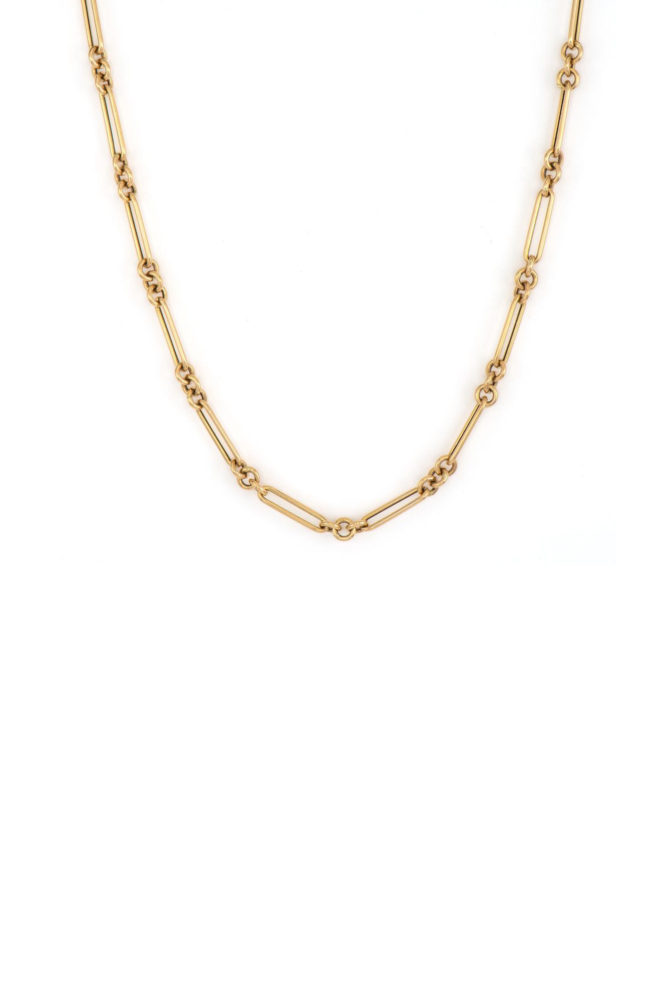 Three Stories - Alternating Paperclip Chain Necklace