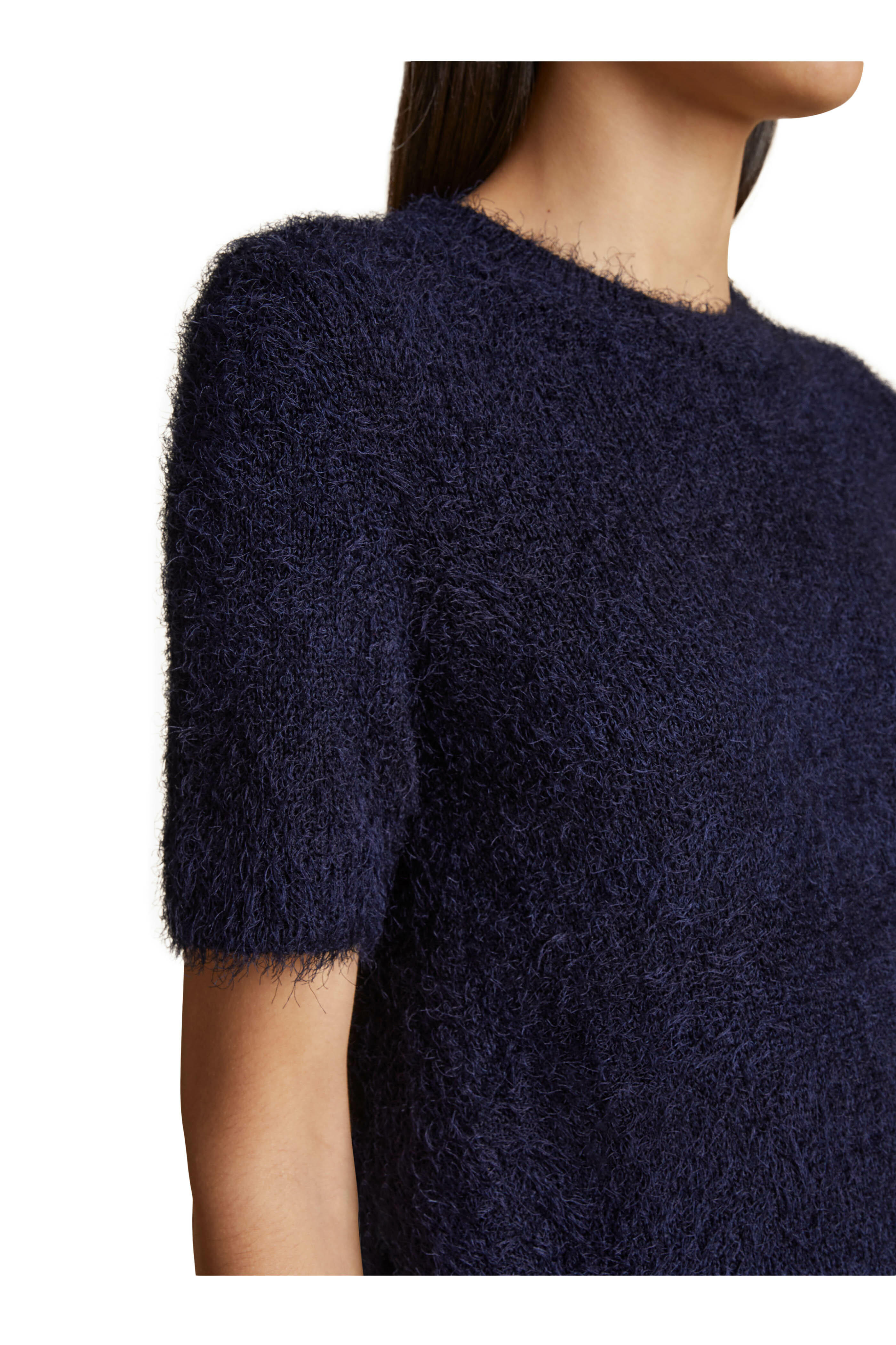 Khaite - Luphia Navy Blue Cashmere Sweater