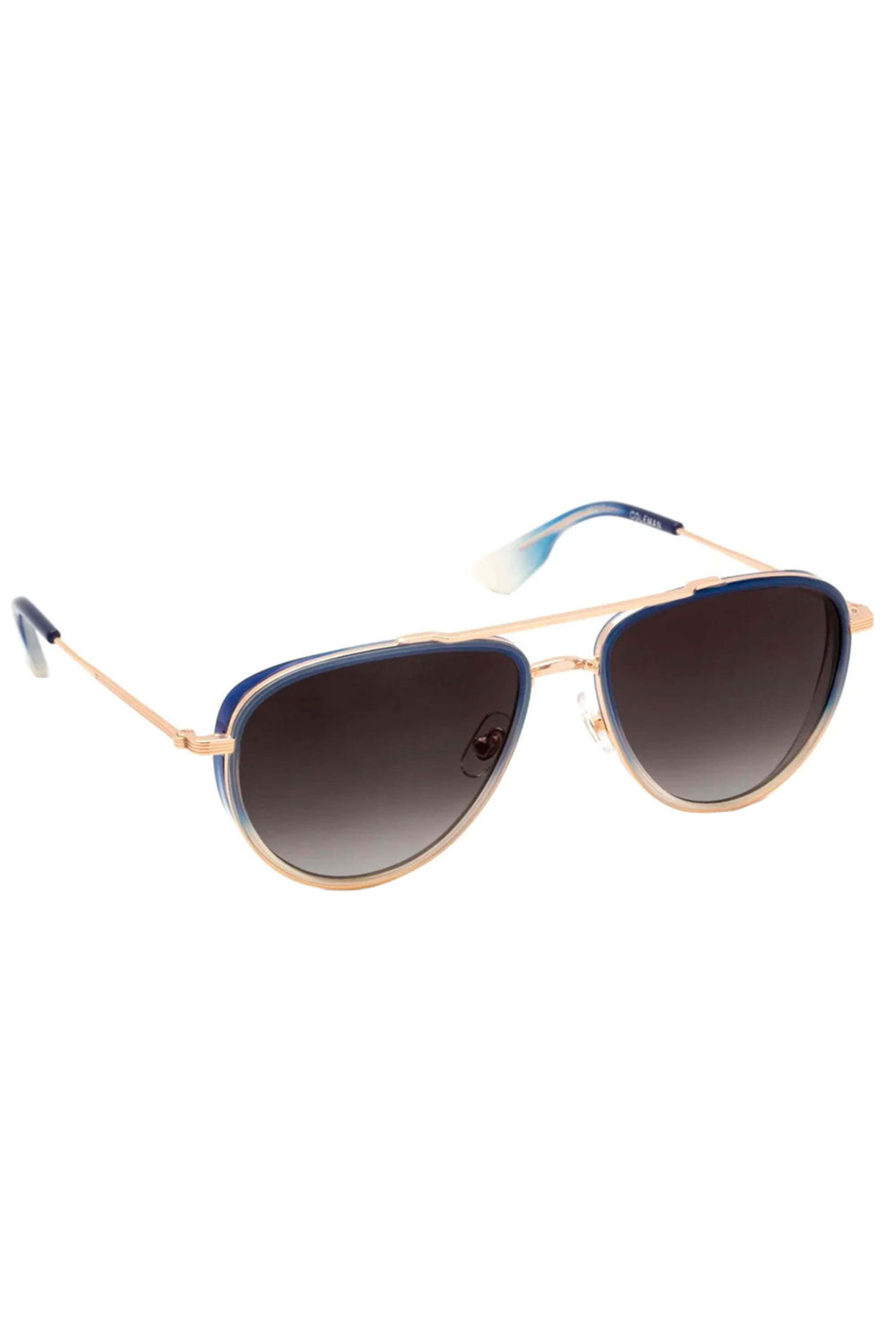 Krewe - Coleman Sunglasses in Matte Indigo and Gravity