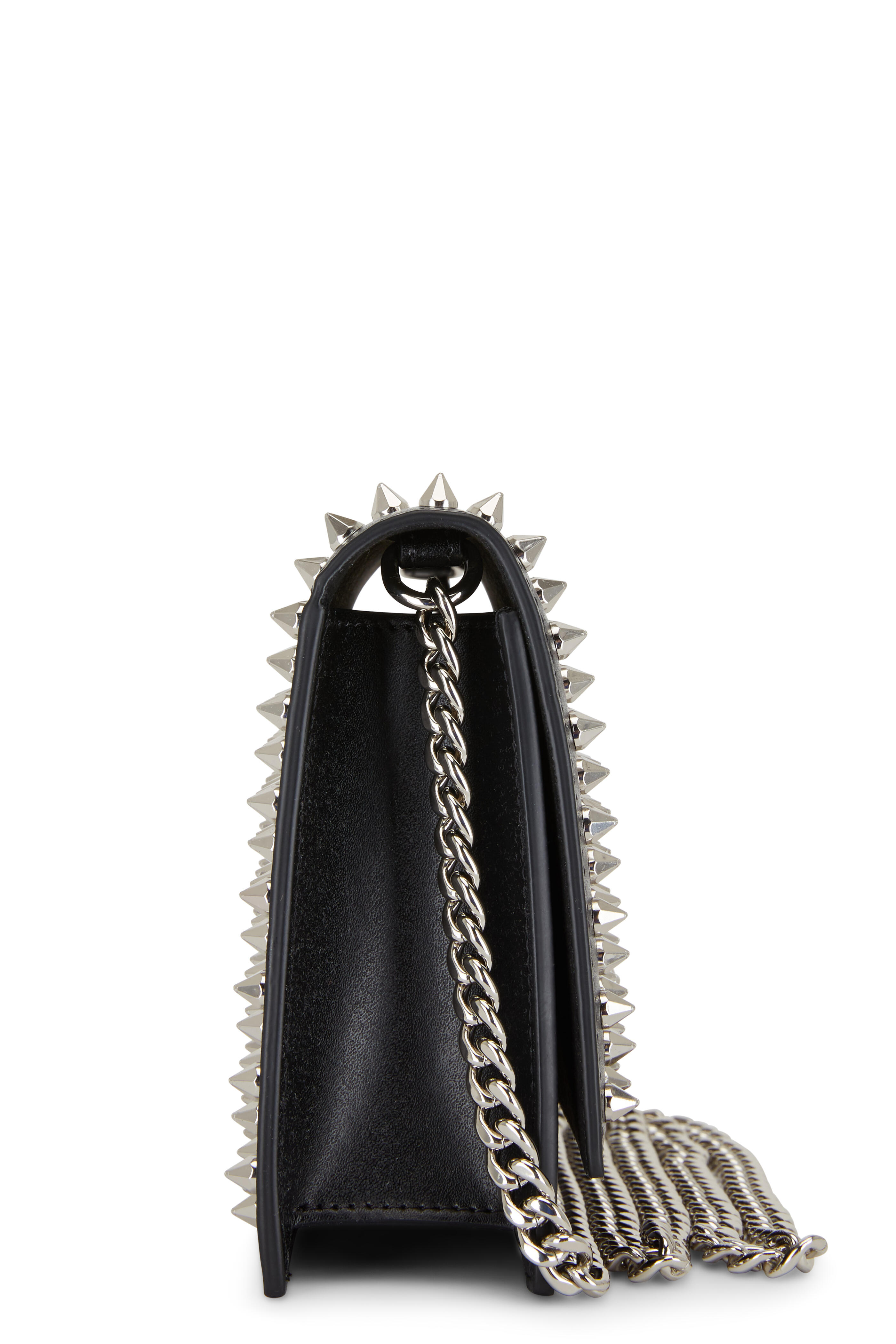 Alexander McQueen Mini Studded Leather Satchel Bag