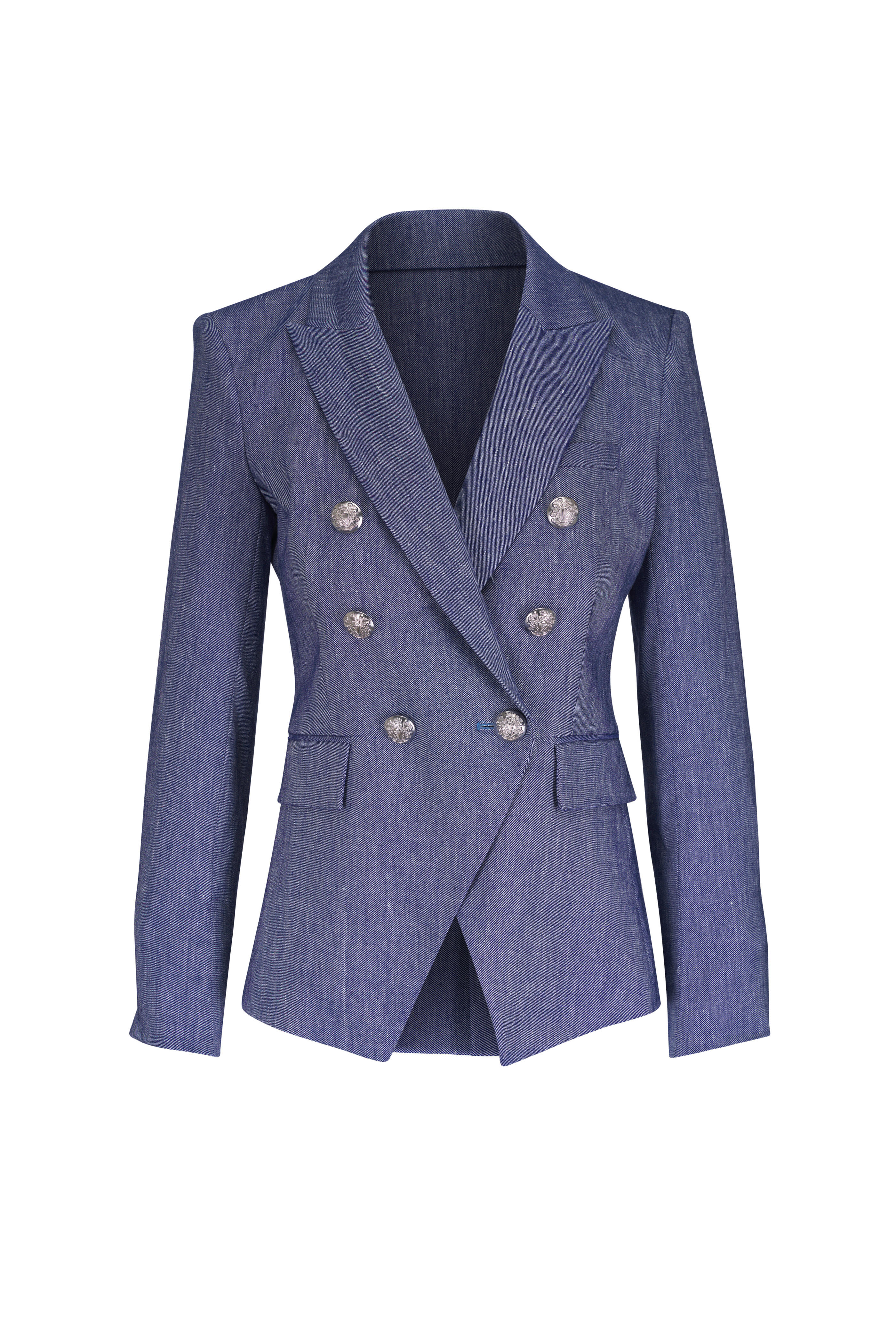 Veronica Beard - Miller Blue Mélange Dickey Jacket