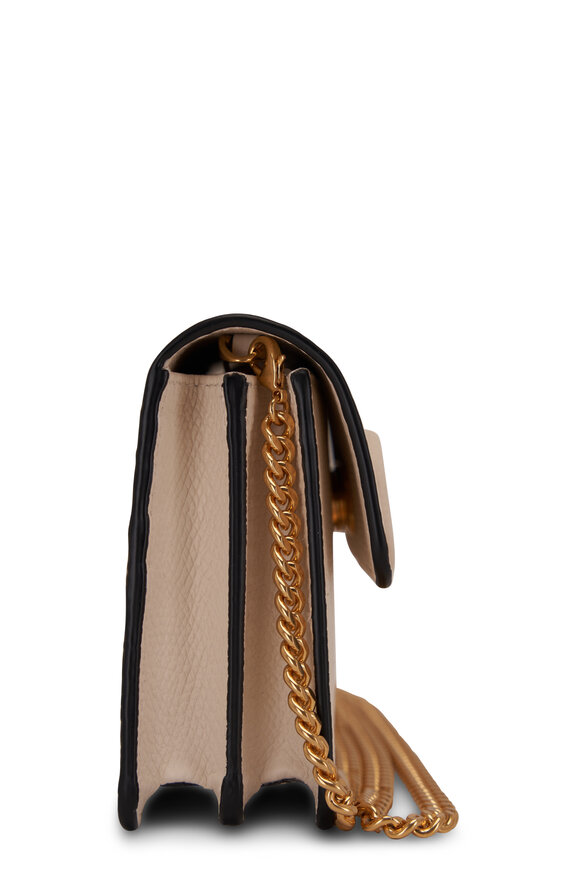 Valentino Garavani - VLogo Signature Grain Calfskin Chain Wallet 