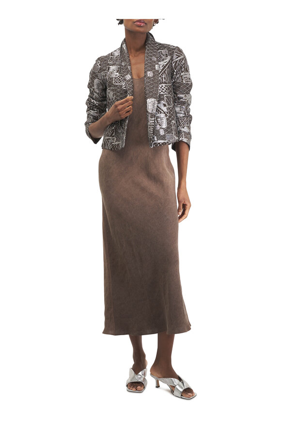 Peter Cohen Silver Lace Jacket - view 2