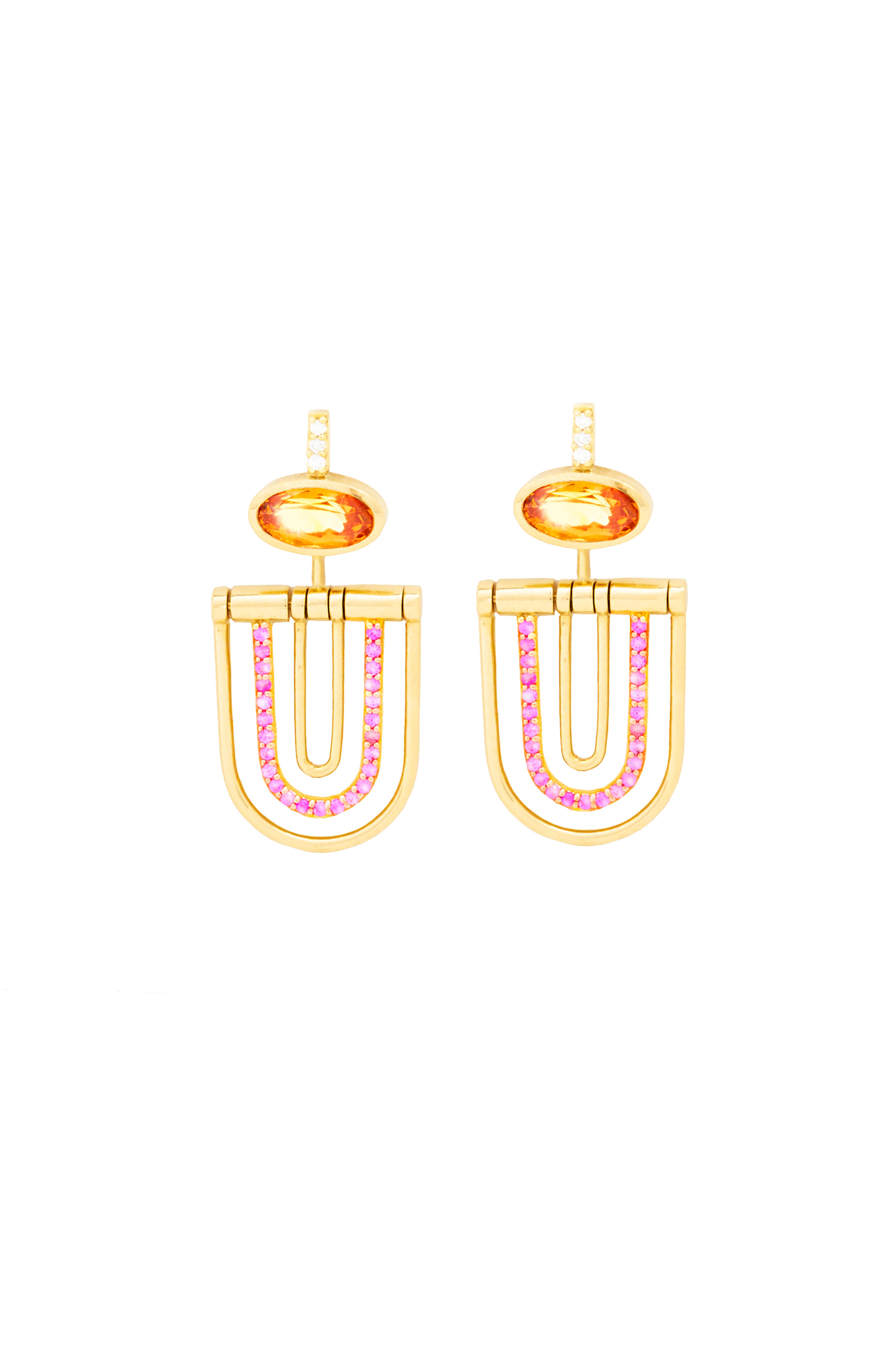 The Edge Mini Link Stud Earring – Campbell + Charlotte