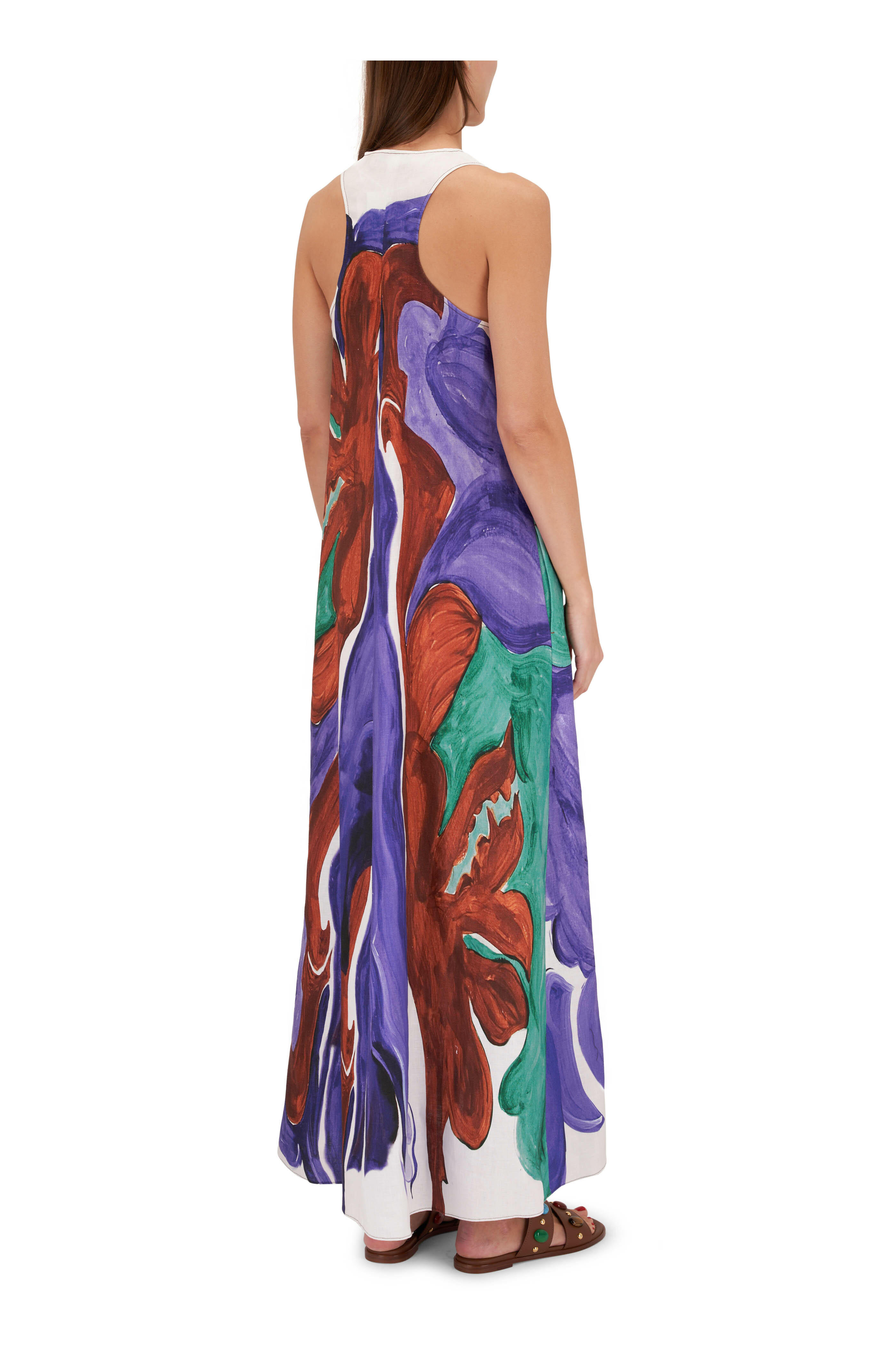 【Dorothee Schumacher】オフショルダー maxiドレス Dorothee Schumacher Embroidered cotton-blend maxi dress