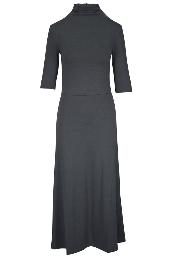 Vince - Blue Waltz Crochet Midi Dress | Mitchell Stores