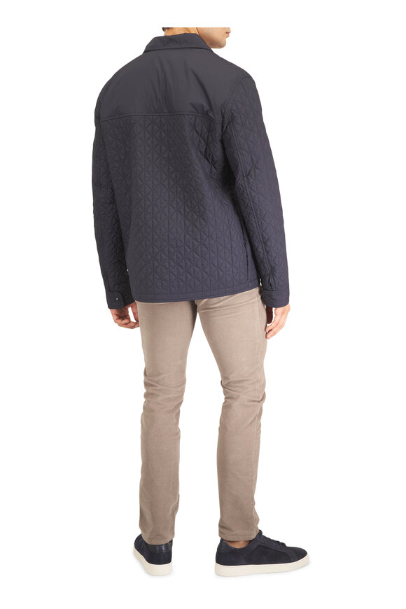 Jacob Cohen Bard Gray Diagonal Corduroy Pant - view 4