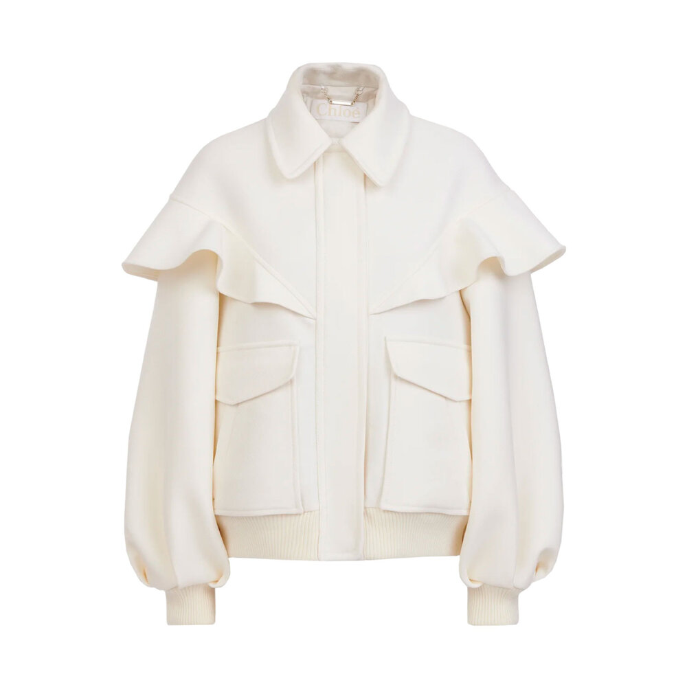 ブルゾン Chloe FW25 BOMBER JACKET (CH25AVE16113 233) Chloé Nylon Bomber Jacket | italist