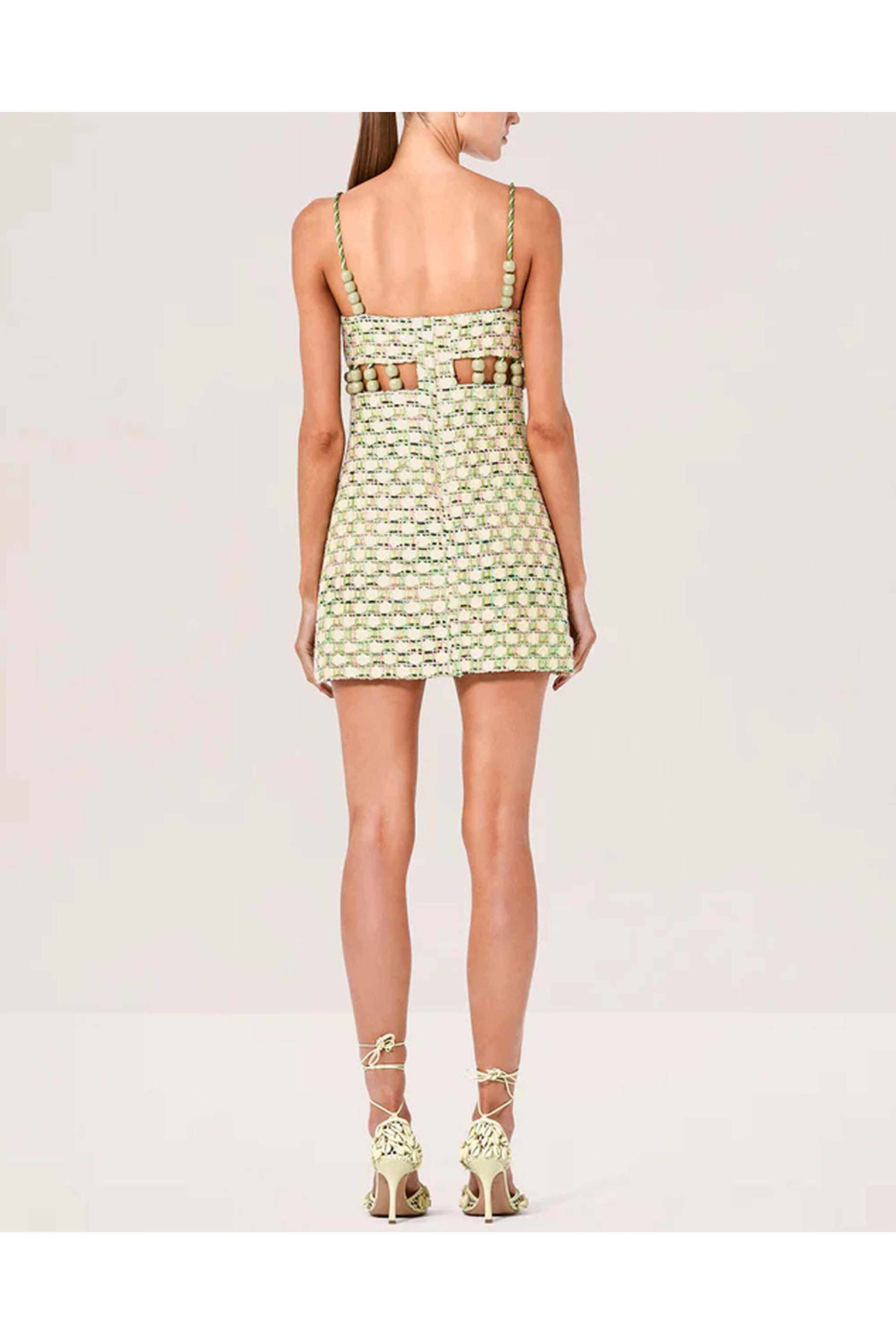 Alexis - Mint Weave Thea Dress