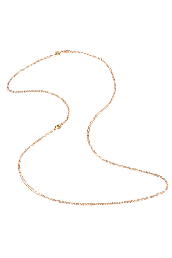 Chantecler Rose Gold Double Chain Necklace