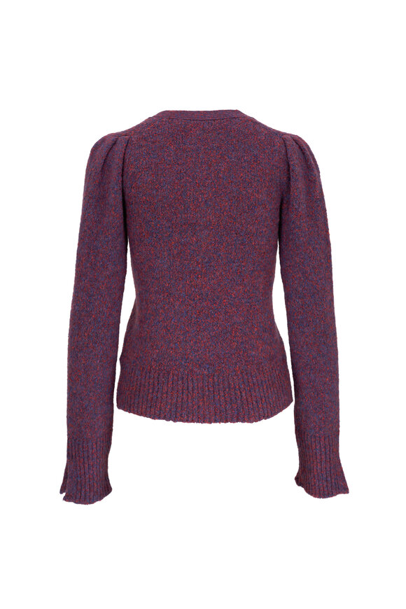 Veronica Beard - Ubah Red Multi Knit Cardigan 
