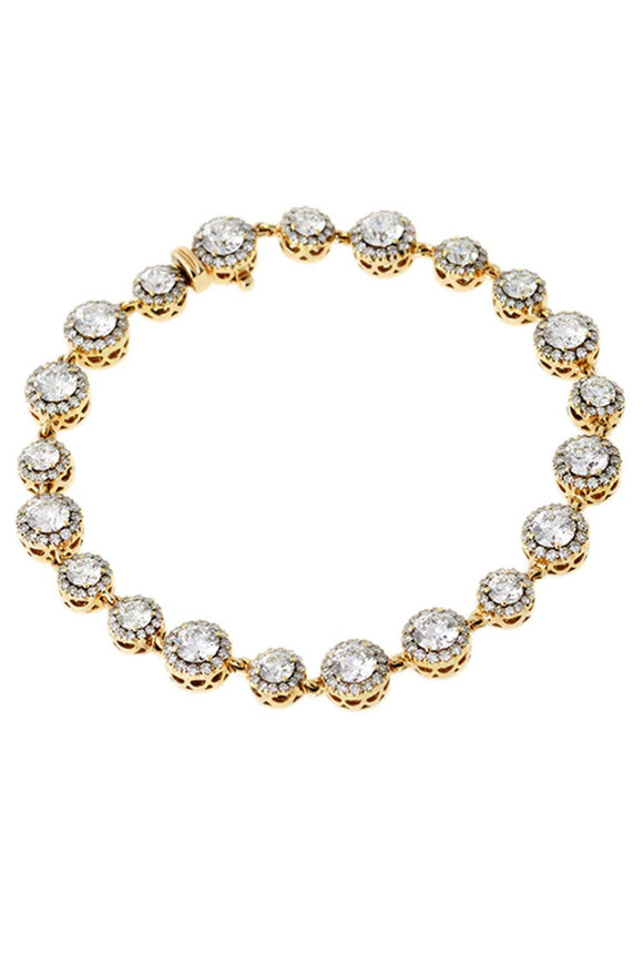 Selim Mouzannar Beirut Diamond Bracelet