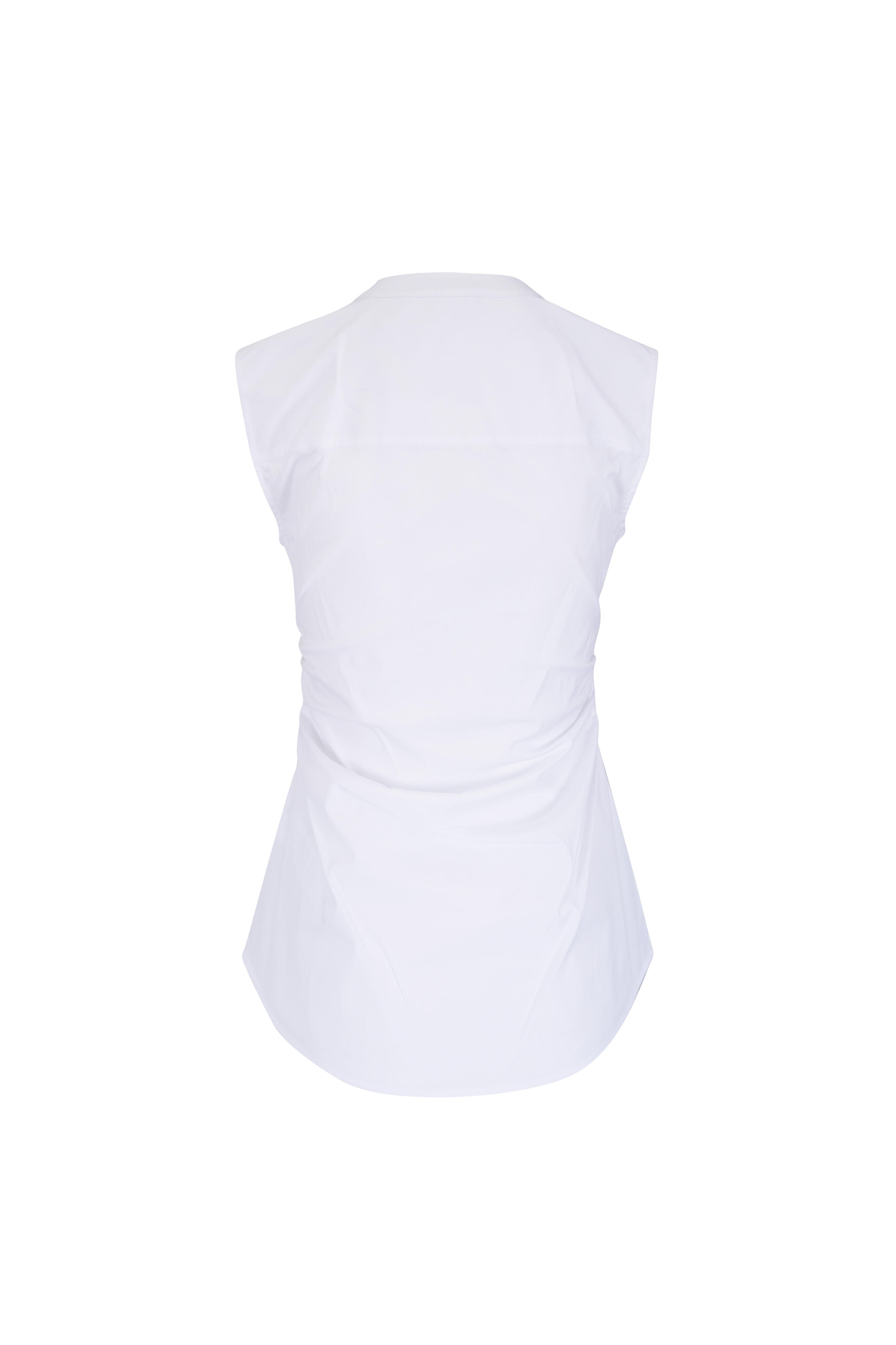 Veronica Beard - Harini White Sleeveless Top - view 2