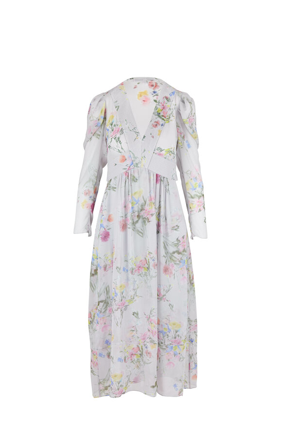 Dorothee Schumacher - Floral Romance I Multicolor Silk Dress 