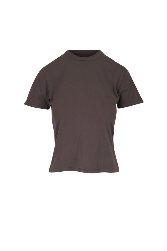 TWP His Brown Cotton T-Shirt - view 1