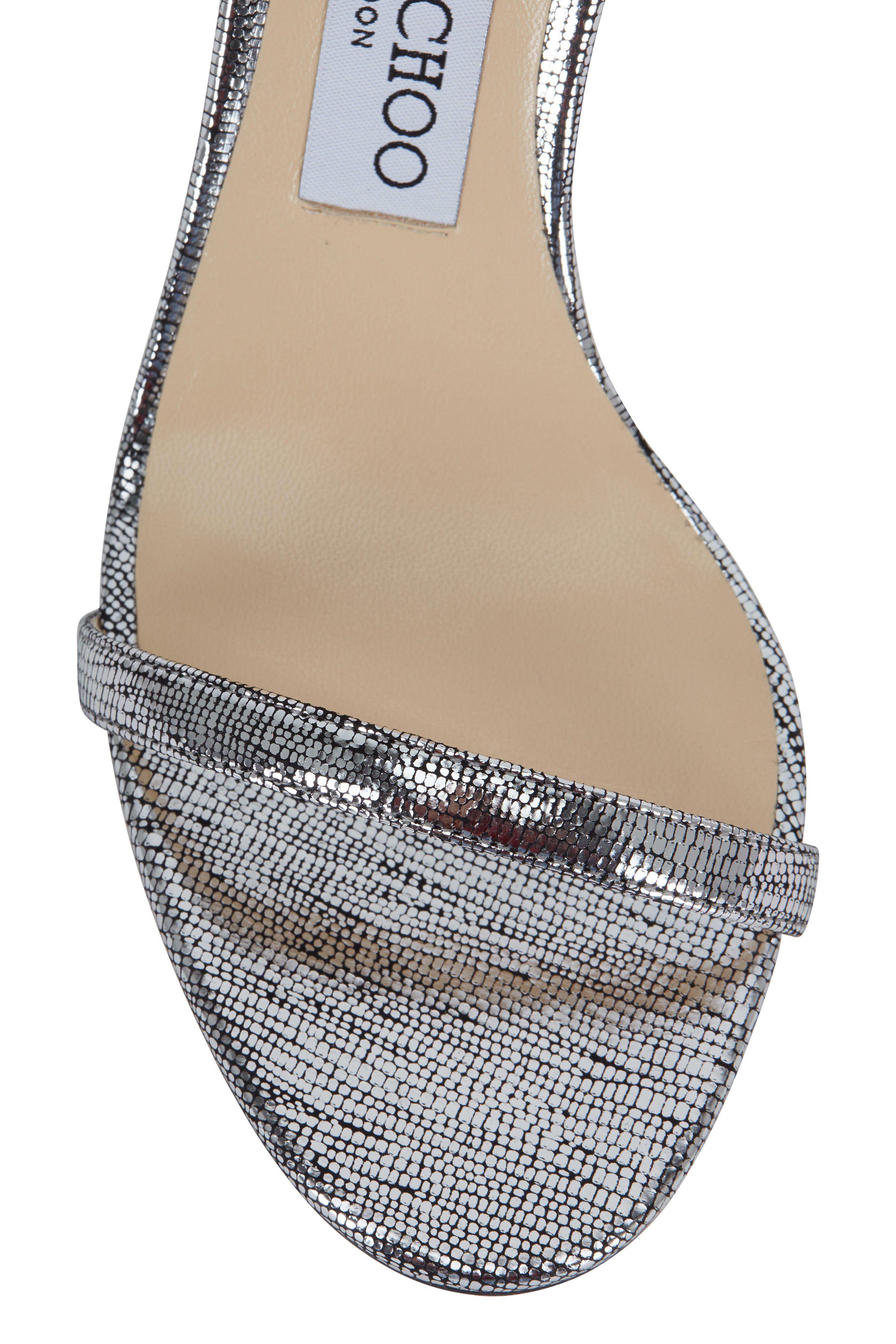 Jimmy choo discount minny 85 silver