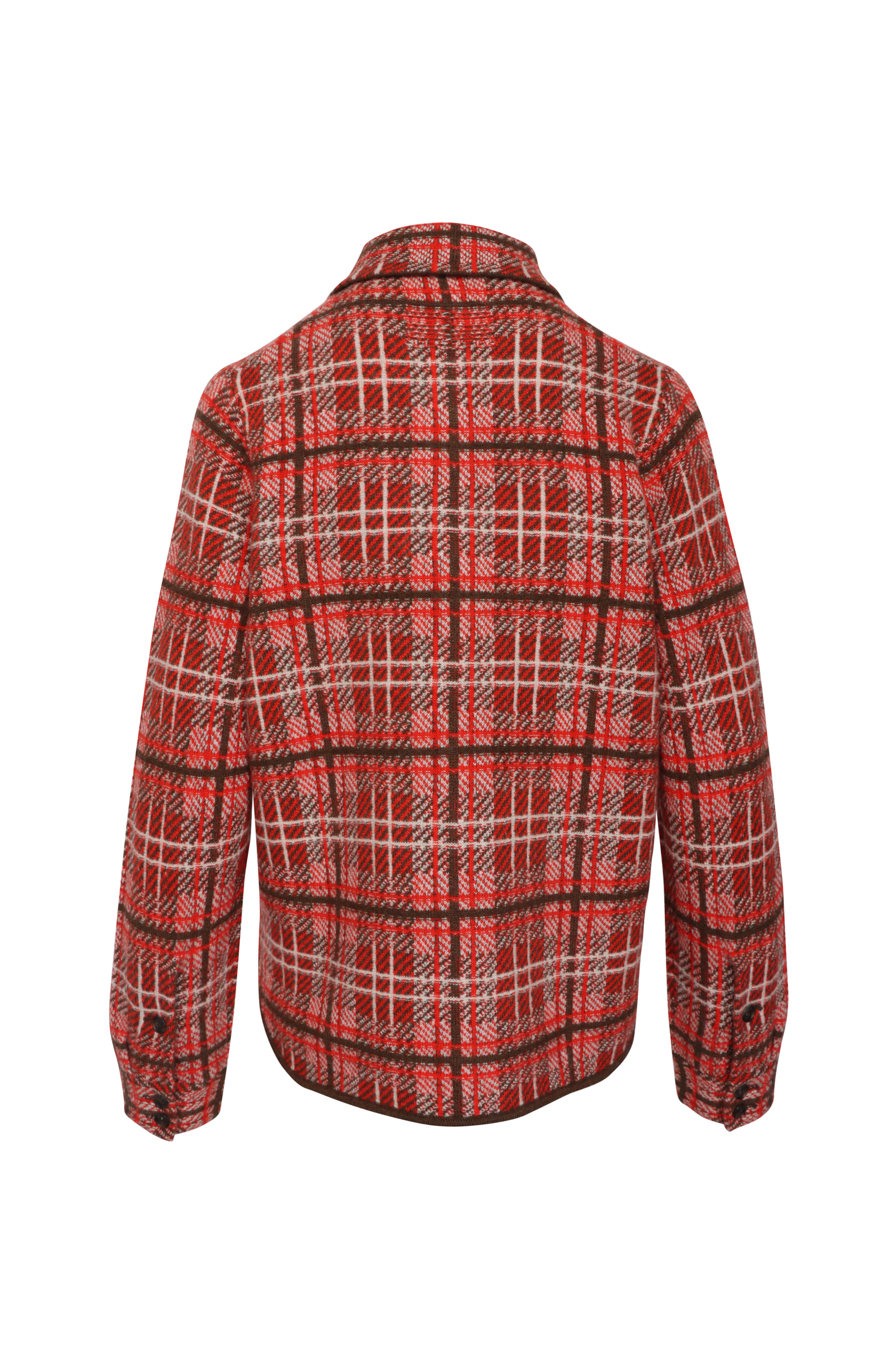 Guest in Residence - Dylan Chili Plaid Shirt