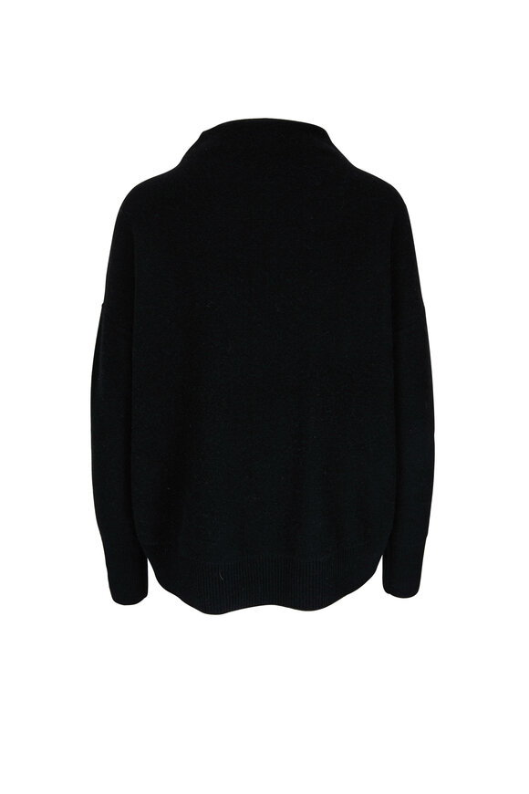 Vince Boiled Cashmere Funnel Neck Sweater  - view 4