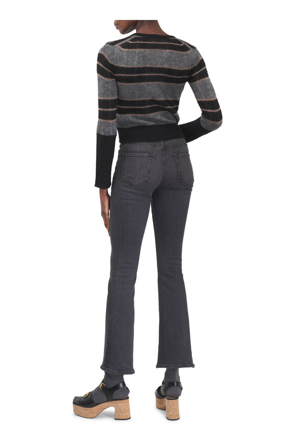 Mother The Weekender Acid Gray Flare Jean - view 3