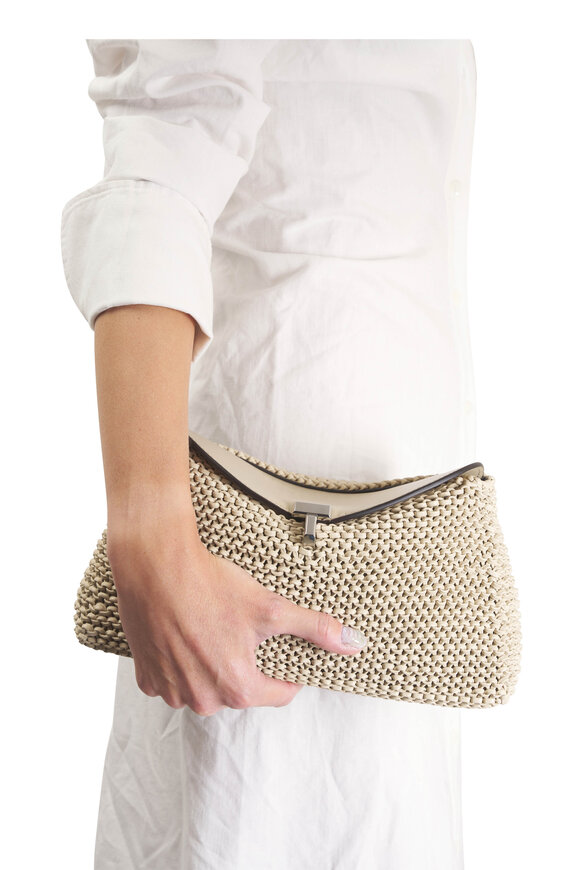 Balmain - B-Buzz Pouch 23 Leather Clutch Bag | Mitchell Stores