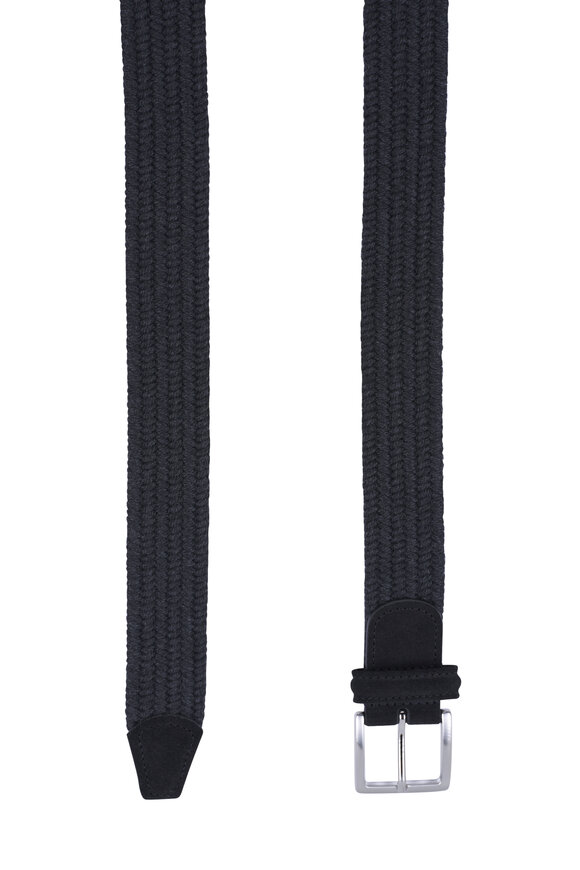 Anderson's - Charcoal Gray Elasticized Woven Belt