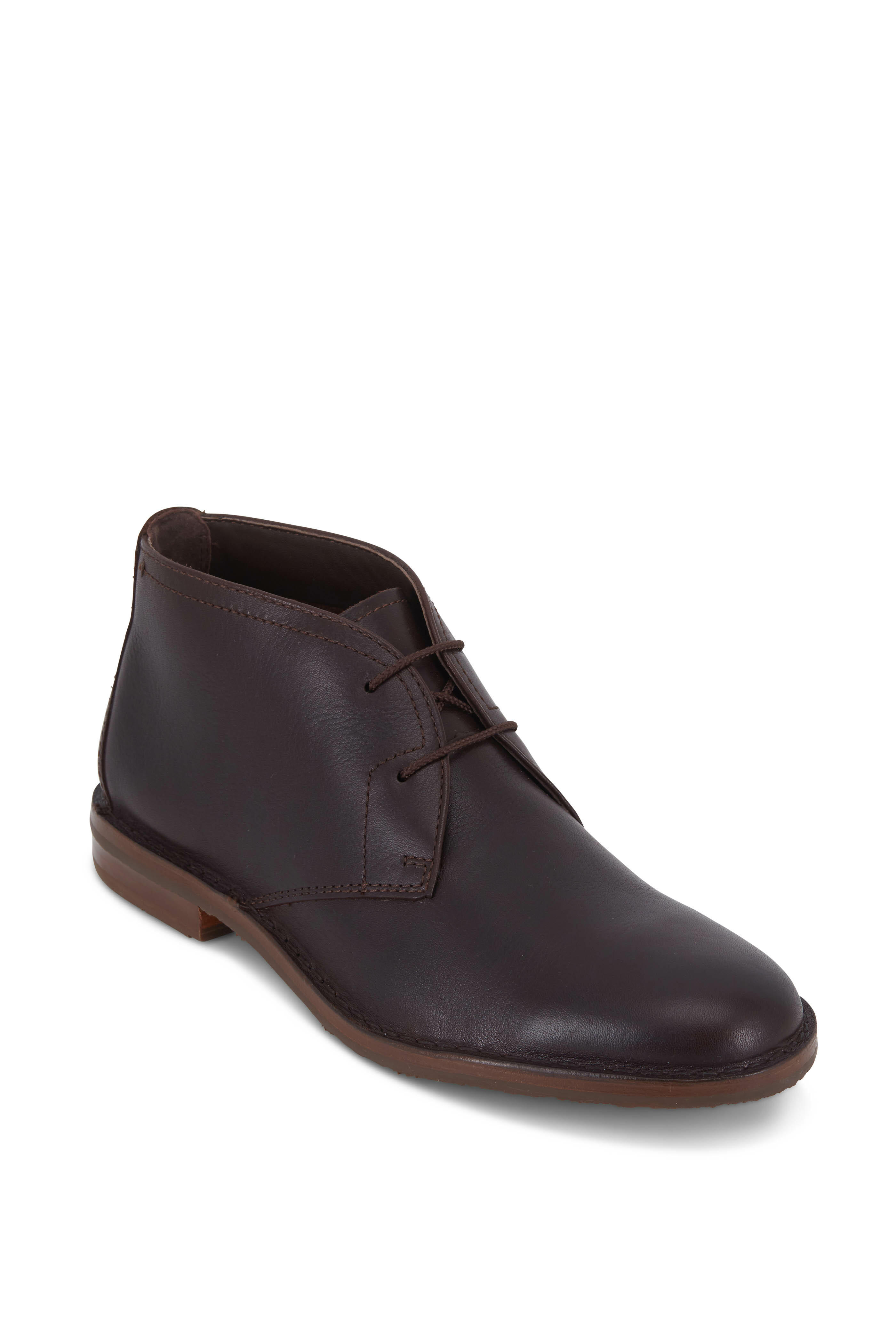 Trask - Brady Espresso English Oiled Steer Boot | Mitchell Stores